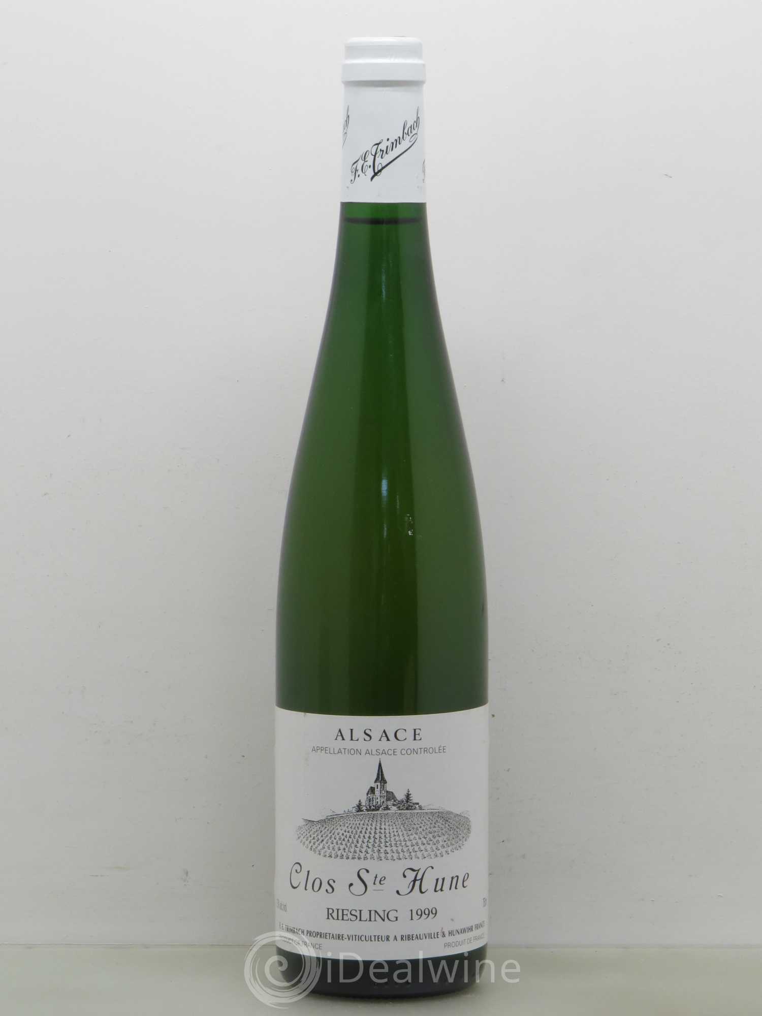 Alsace Riesling Clos Sainte-Hune Trimbach (Domaine) 1999 - Lot de 1 bouteille - 0