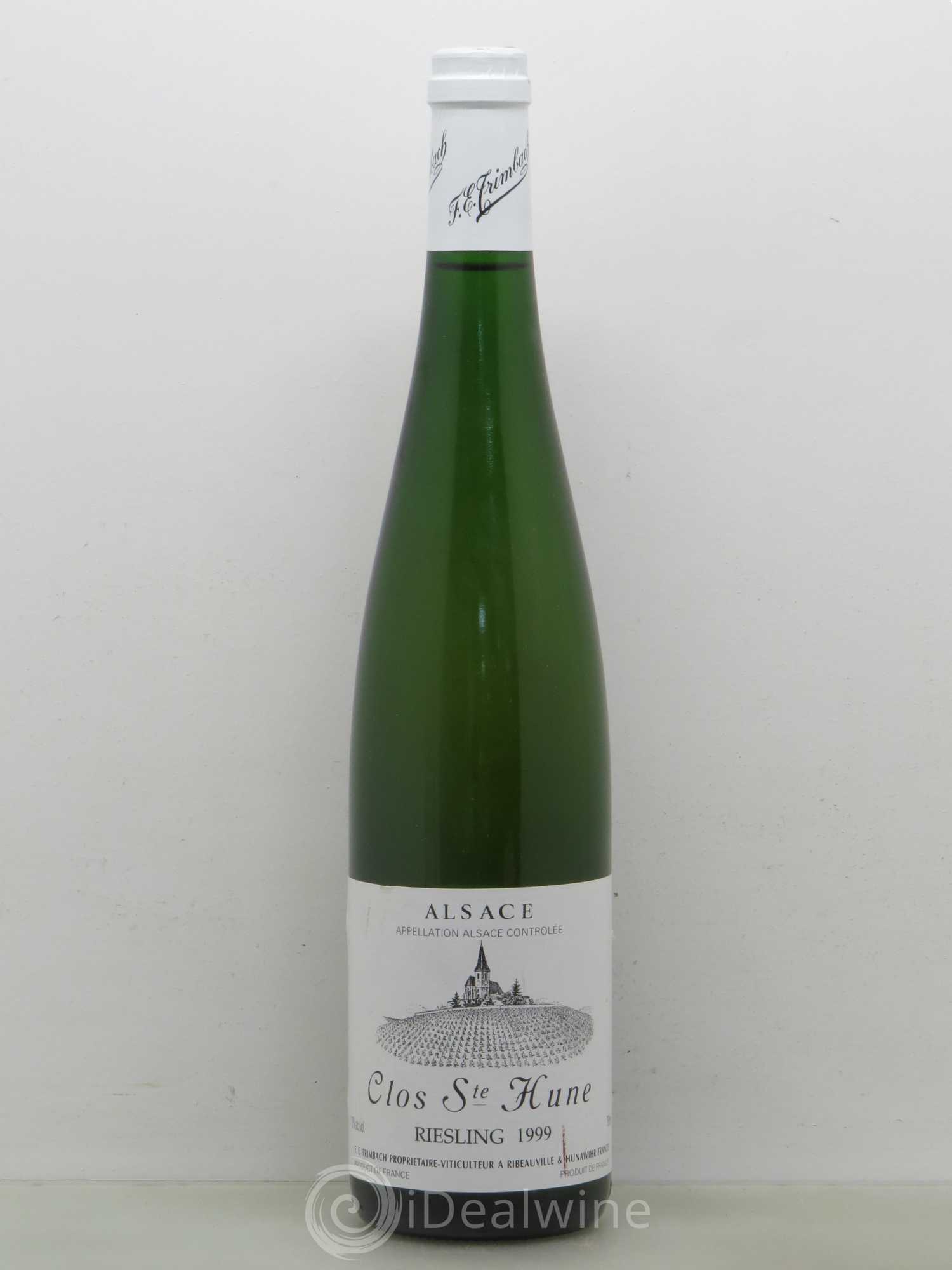 Alsace Riesling Clos Sainte-Hune Trimbach (Domaine) 1999 - Lot de 1 bouteille - 0