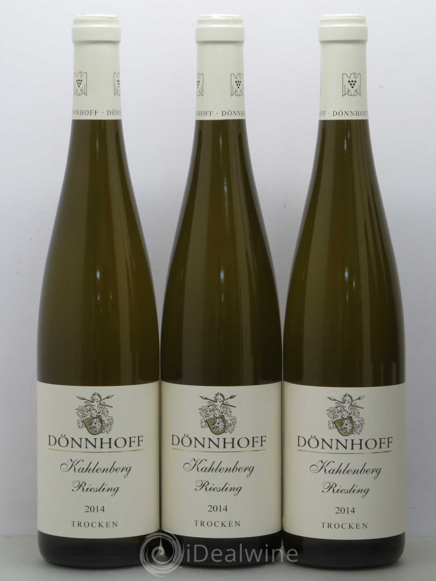 Allemagne Mosel-Saar Donnhoff Kahlenberg 2014 - Posten von 6 Flaschen - 1