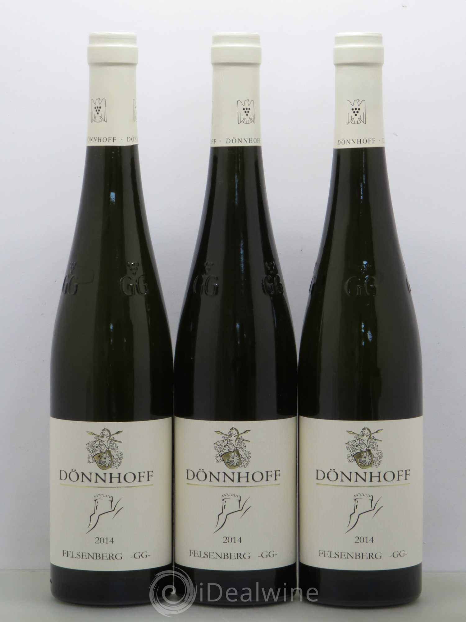 Allemagne Mosel-Saar Donnhoff Felsenberg GG 2014 - Posten von 3 Flaschen - 0