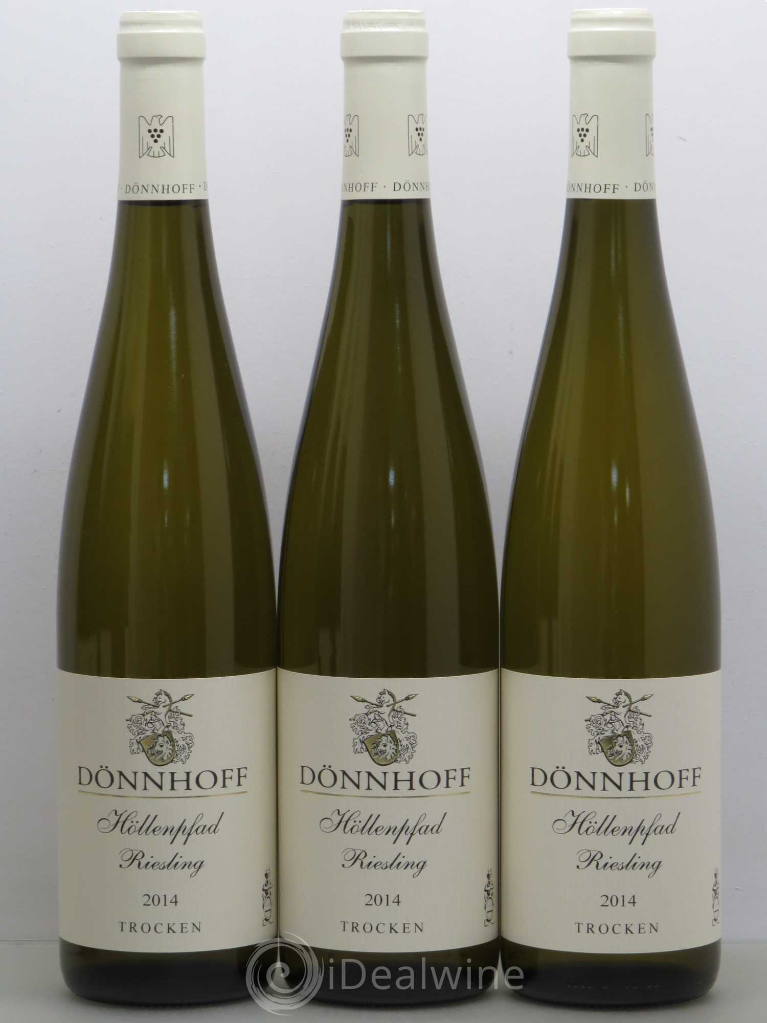 Allemagne Mosel-Saar Donnhoff Hollenpfad 2014 - Posten von 6 Flaschen - 1