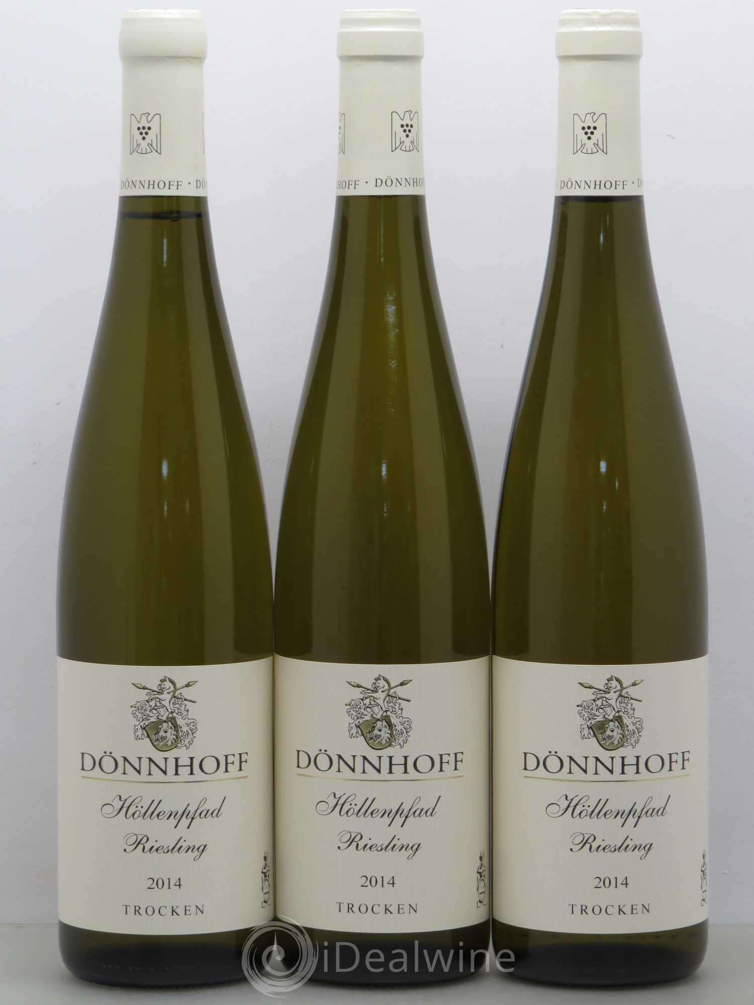 Allemagne Mosel-Saar Donnhoff Hollenpfad 2014 - Posten von 6 Flaschen - 2