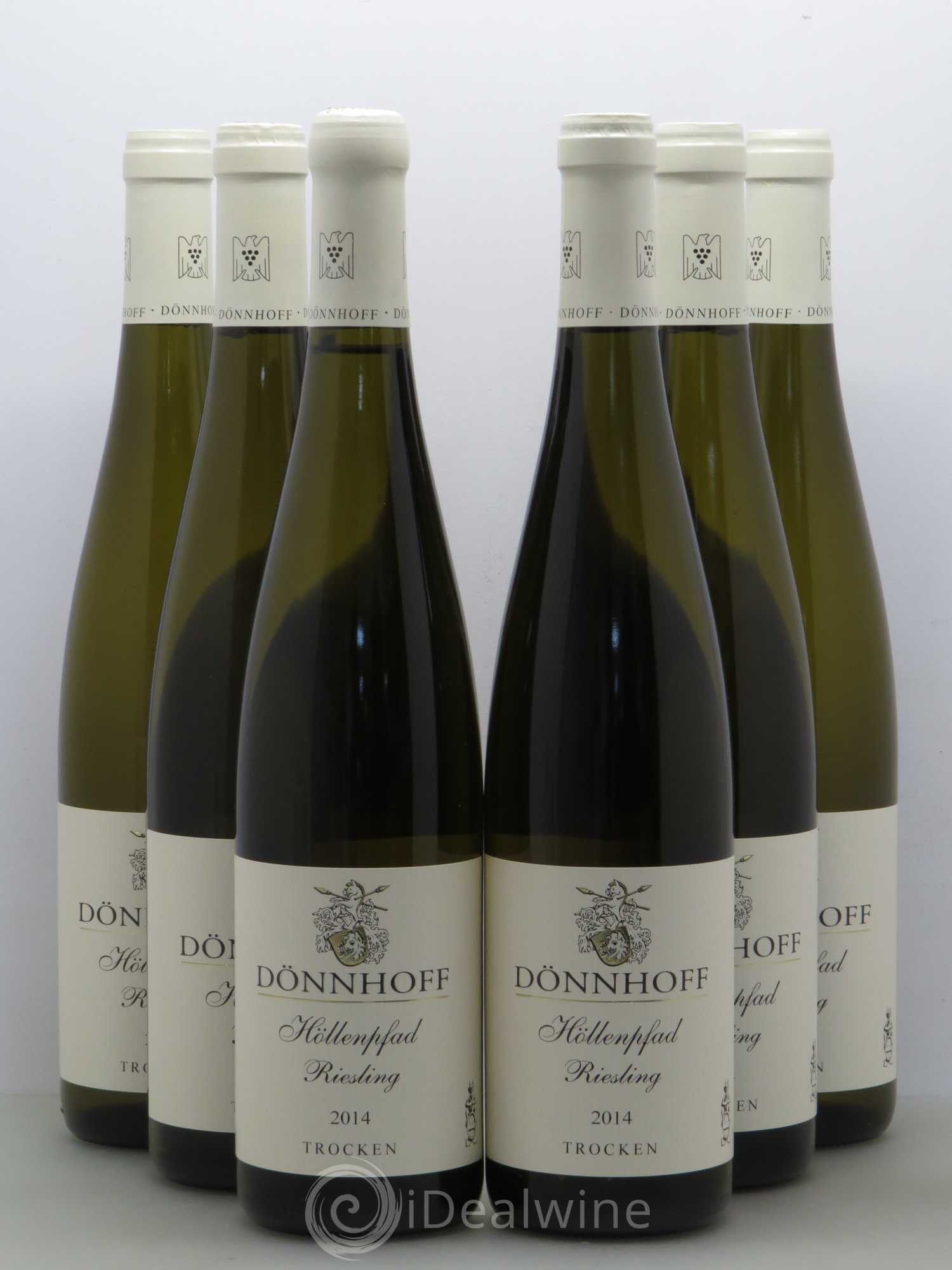 Allemagne Mosel-Saar Donnhoff Hollenpfad 2014 - Posten von 6 Flaschen - 0