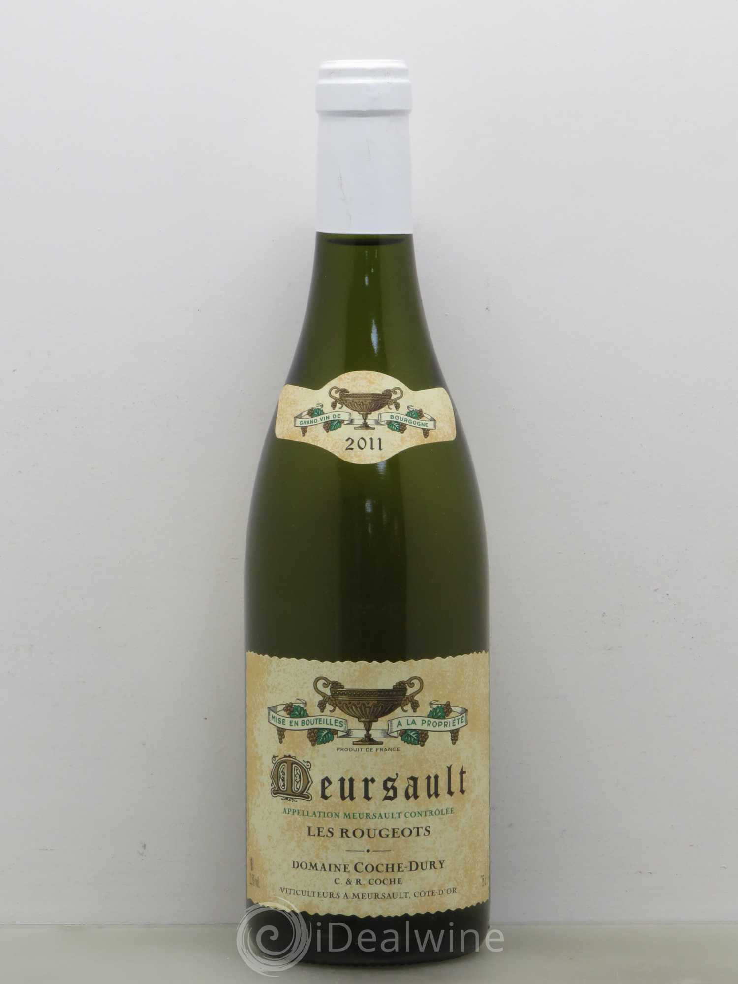 Meursault Les Rougeots Coche Dury (Domaine) 2011 - Lot de 1 bouteille - 0