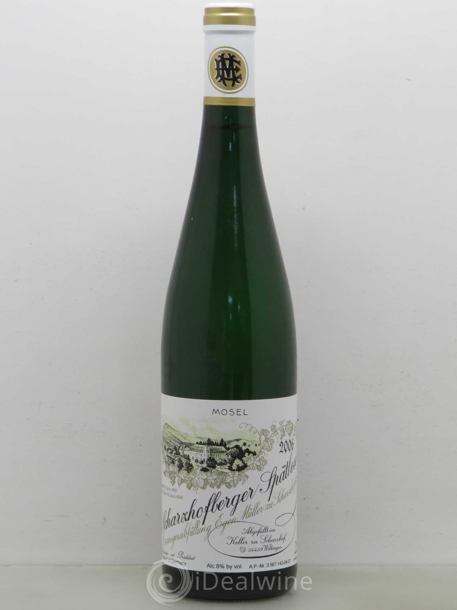 Riesling Scharzhofberger Spatlese Egon Muller .04 2006 - Posten von 1 Flasche - 0