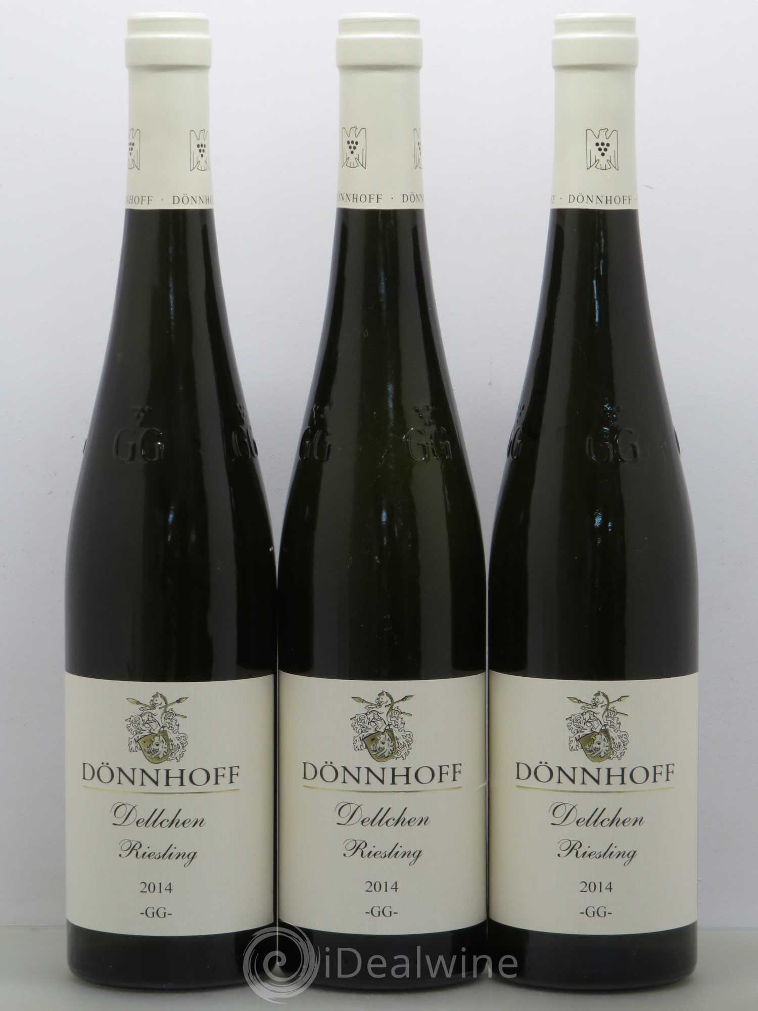 Allemagne Mosel-Saar Donnhoff Dellchen GG 2014 - Posten von 3 Flaschen - 0