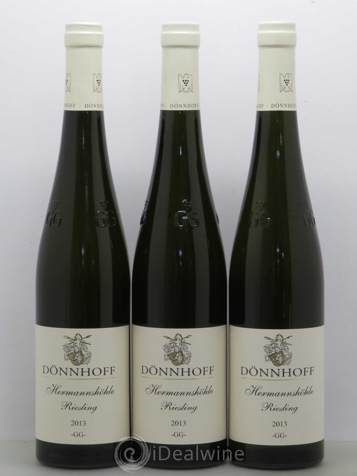 Riesling Donnhoff Hermannshohle Gg 2013 - Posten von 3 Flaschen - 0