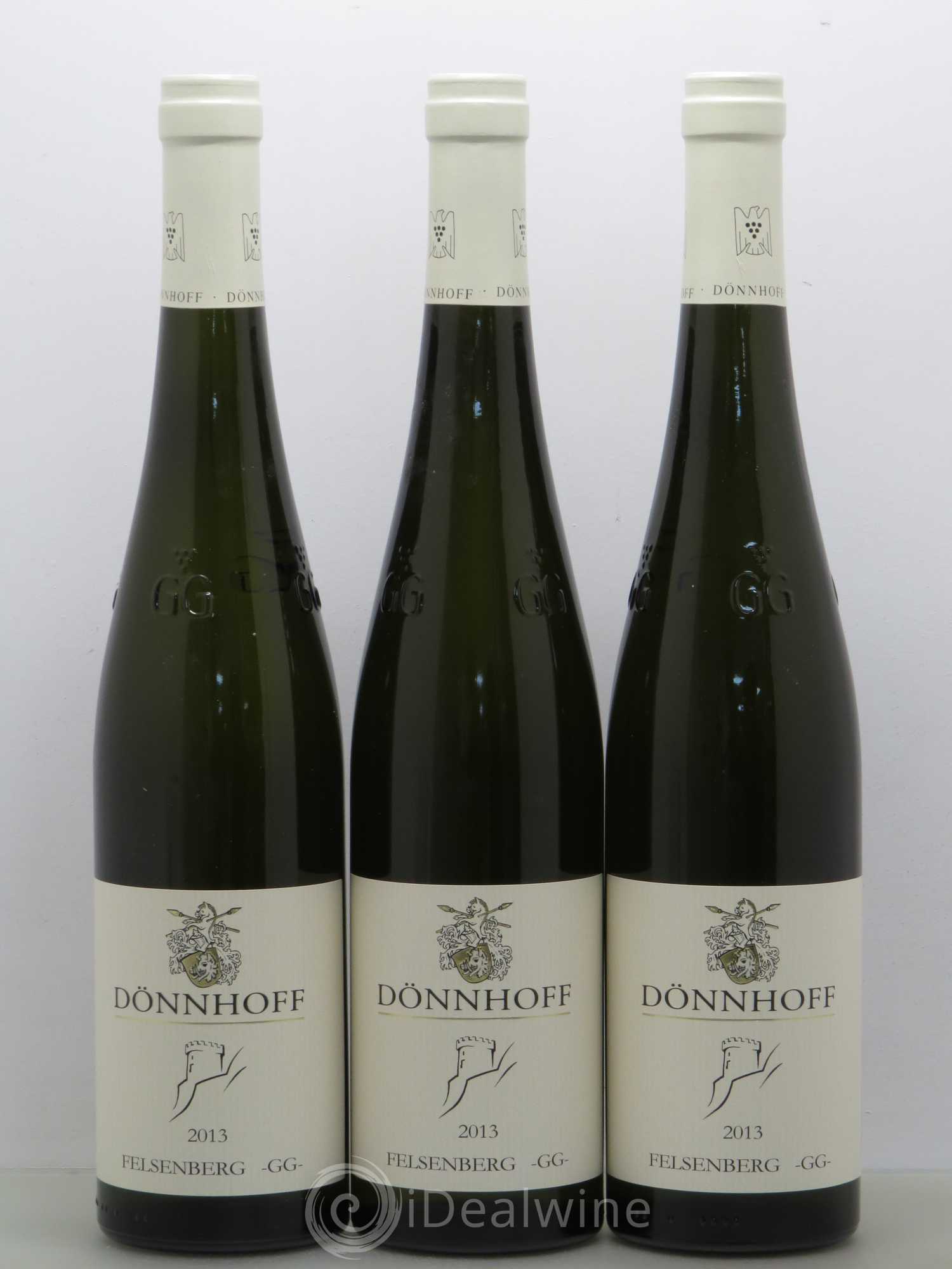 Allemagne Mosel-Saar Donnhoff Felsenperg GG 2013 - Posten von 3 Flaschen - 0