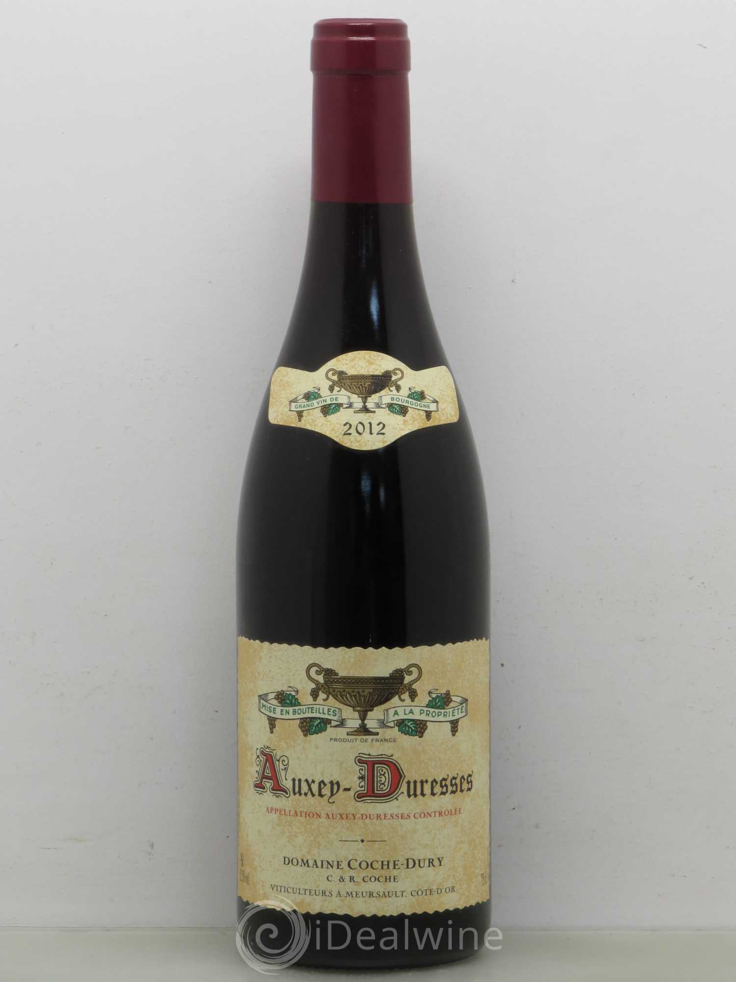 Auxey-Duresses Coche Dury (Domaine) 2012 - Lot de 1 bouteille - 0