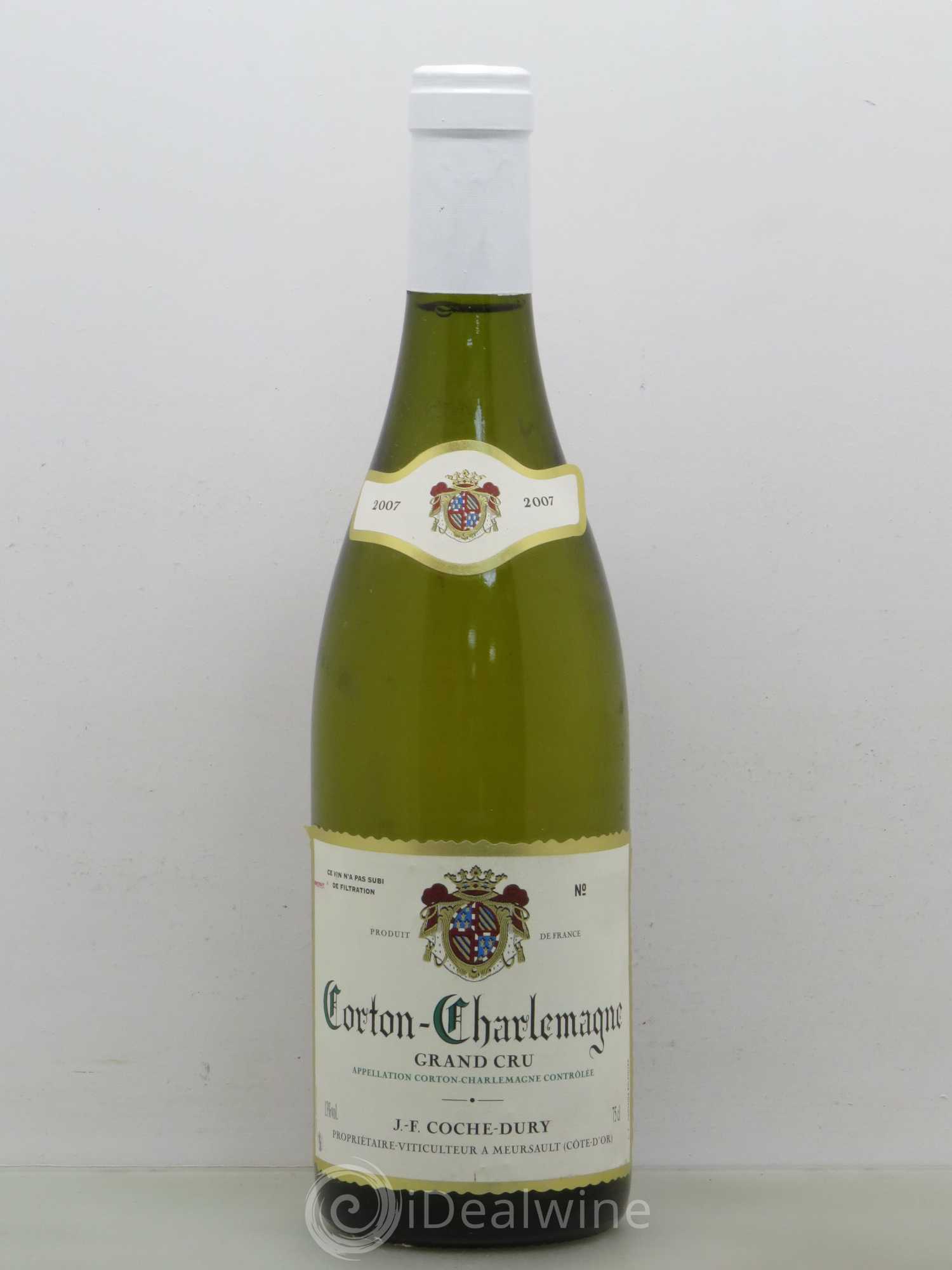 Corton-Charlemagne Grand Cru Coche Dury (Domaine) 2007 - Lot de 1 bouteille - 0