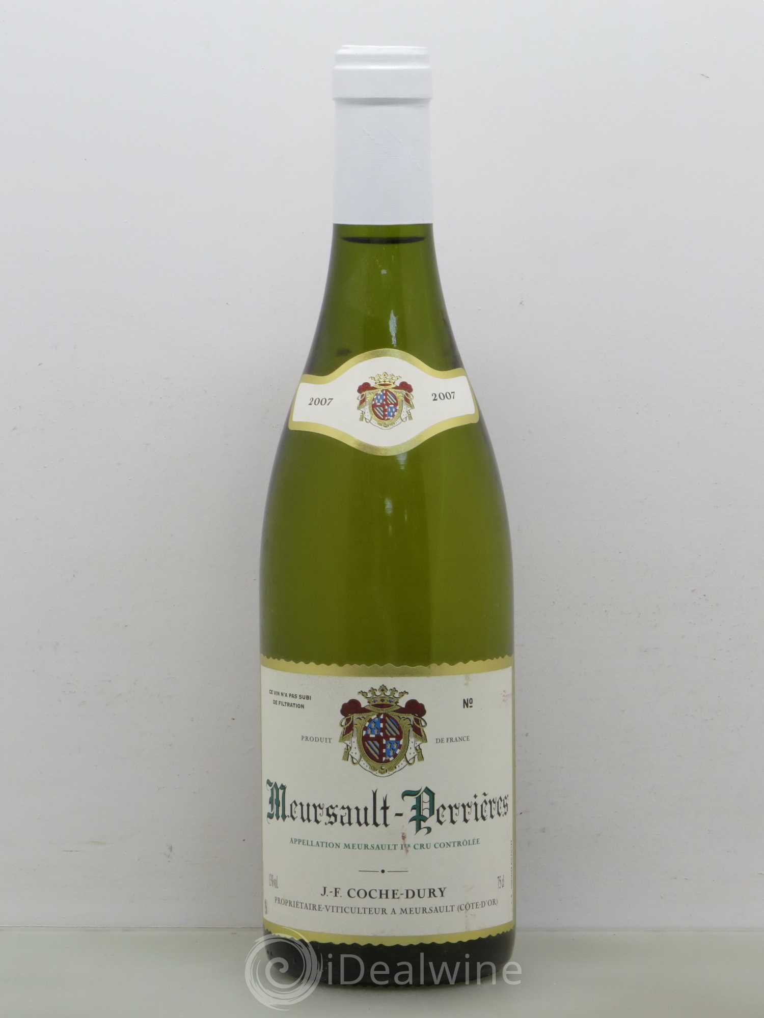 Meursault 1er Cru Perrières Coche Dury (Domaine) 2007 - Lot de 1 bouteille - 0