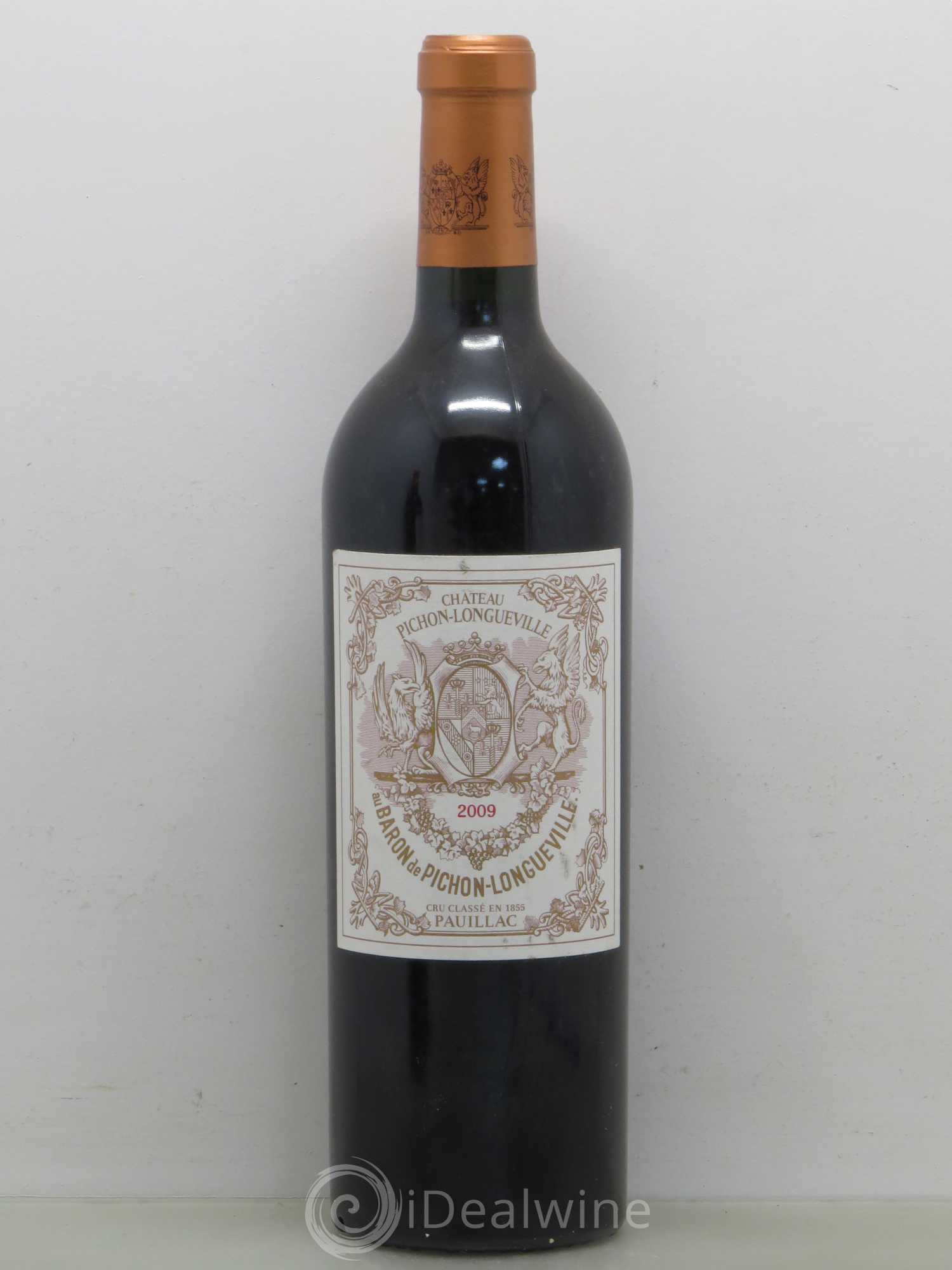 Pichon Longueville Baron 2ème Grand Cru Classé 2009 - Lot de 1 bouteille - 0