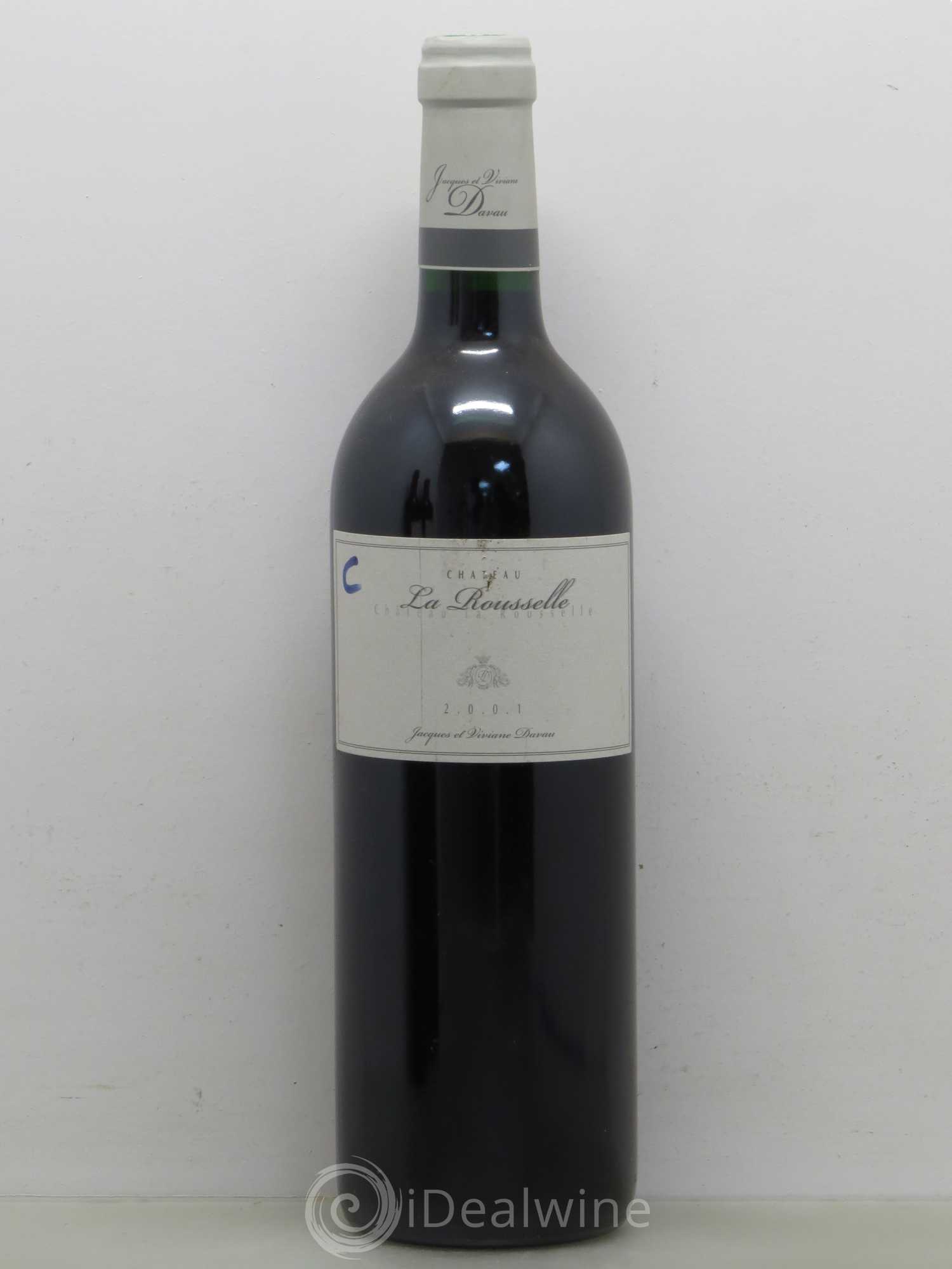 Fronsac La Rousselle 2001 - Lot de 1 bouteille - 0