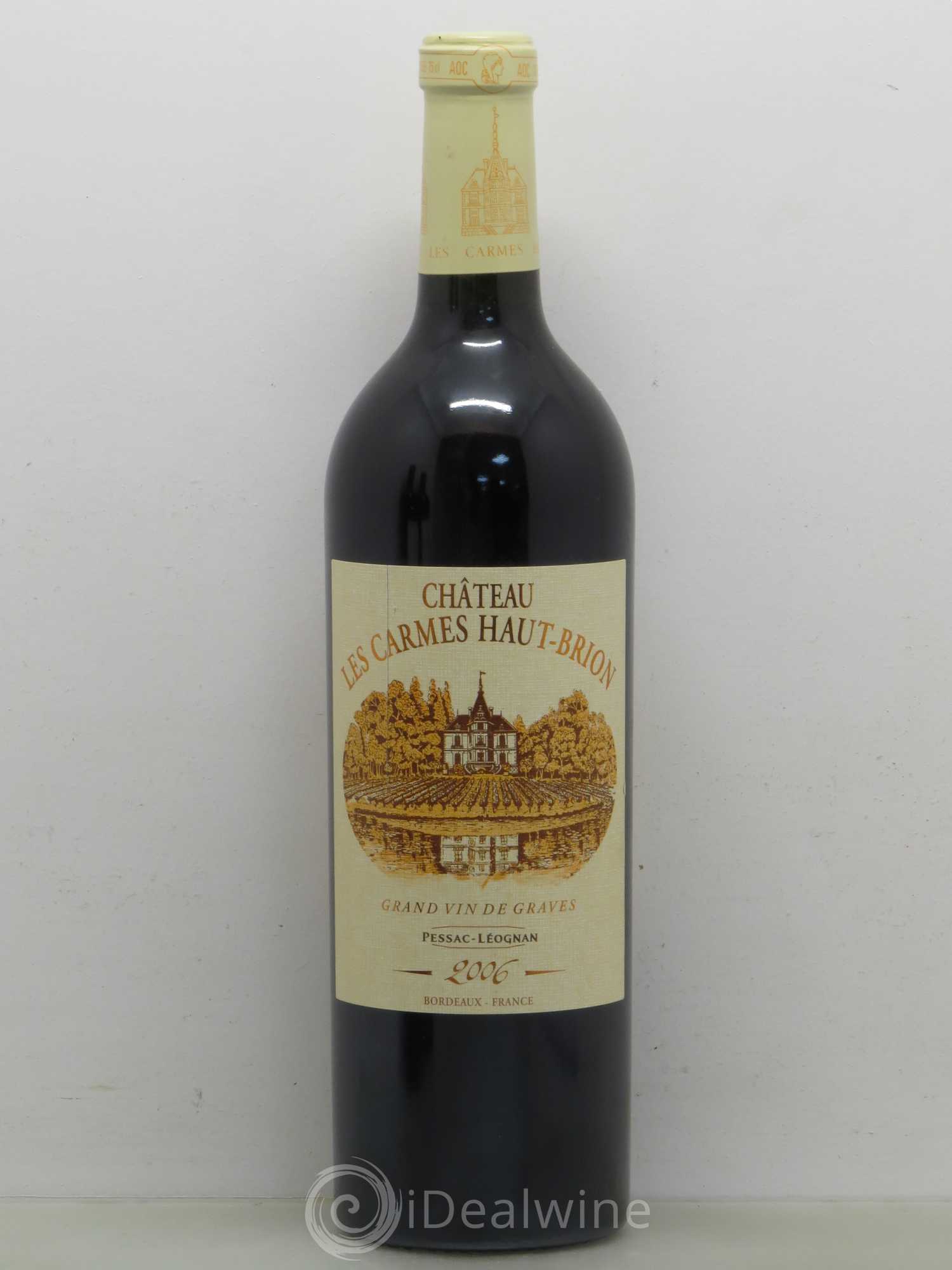 Château Les Carmes Haut-Brion 2006 - Lot de 1 bouteille - 0