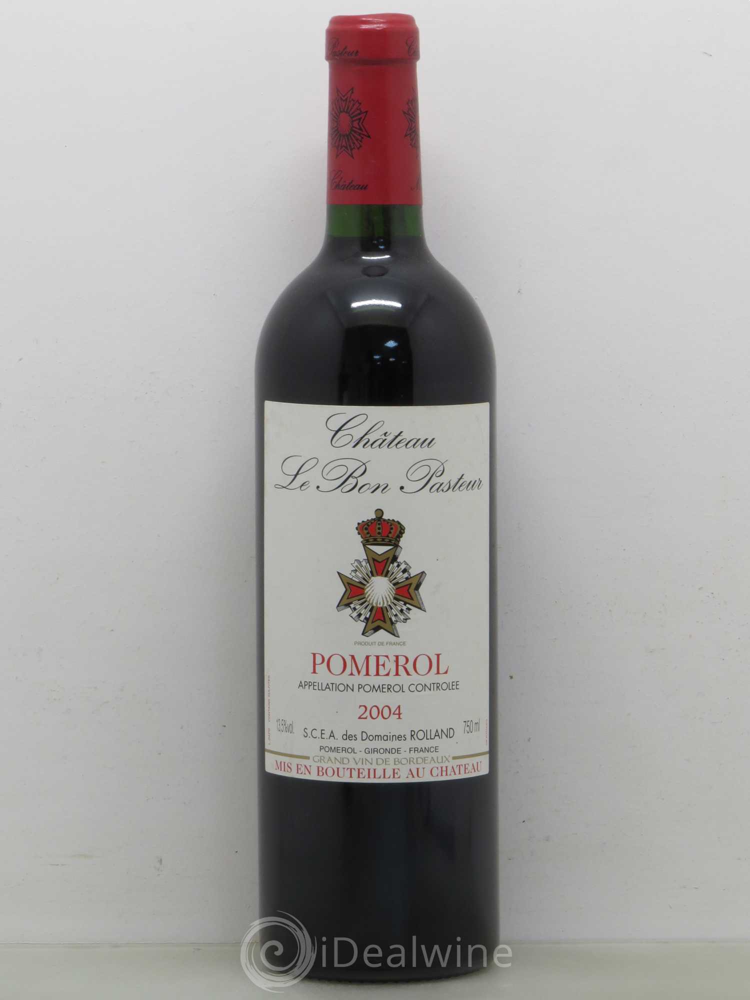 Château le Bon Pasteur 2004 - Lot de 1 bouteille - 0