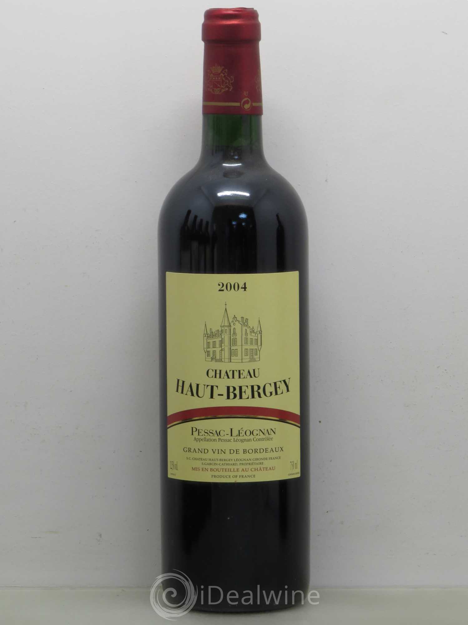 Château Haut-Bergey 2004 - Lot de 1 bouteille - 0