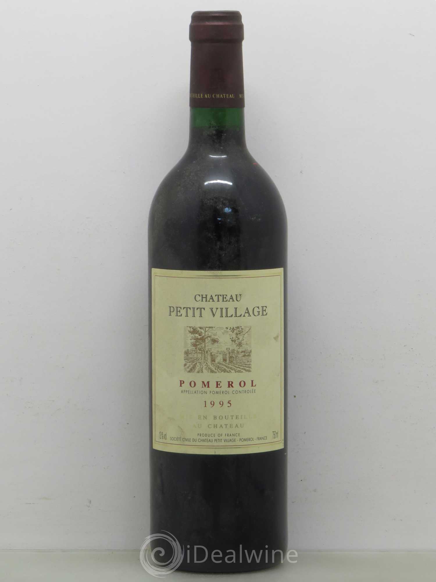 Château Petit Village 1995 - Lot de 1 bouteille - 0