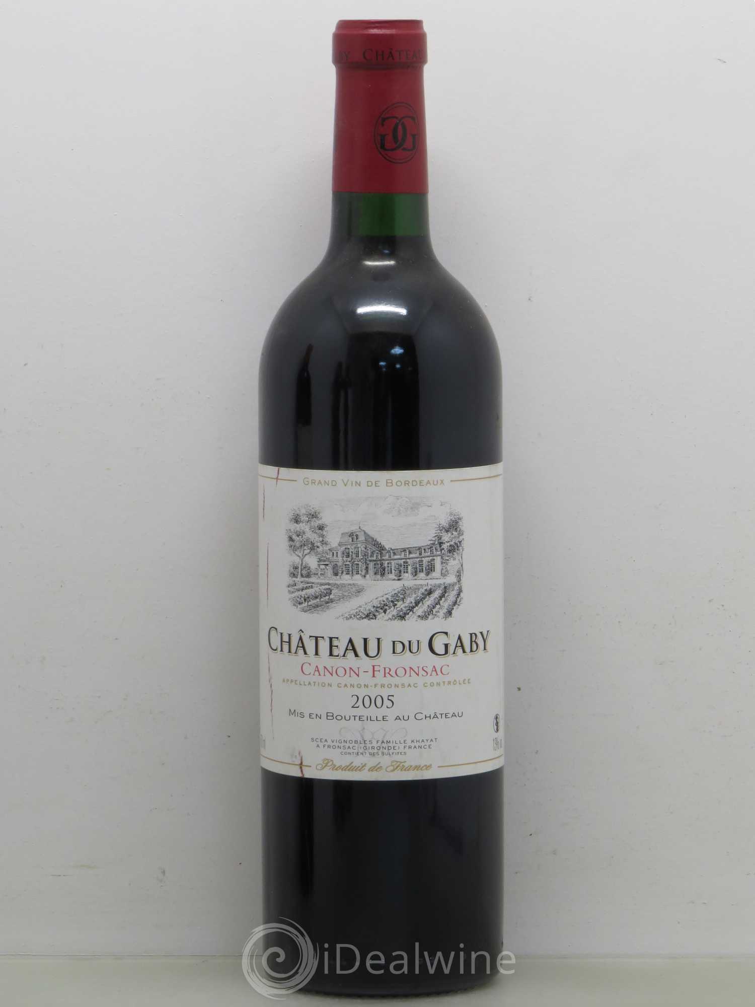Fronsac Du Gaby 2005 - Posten von 1 Flasche - 0