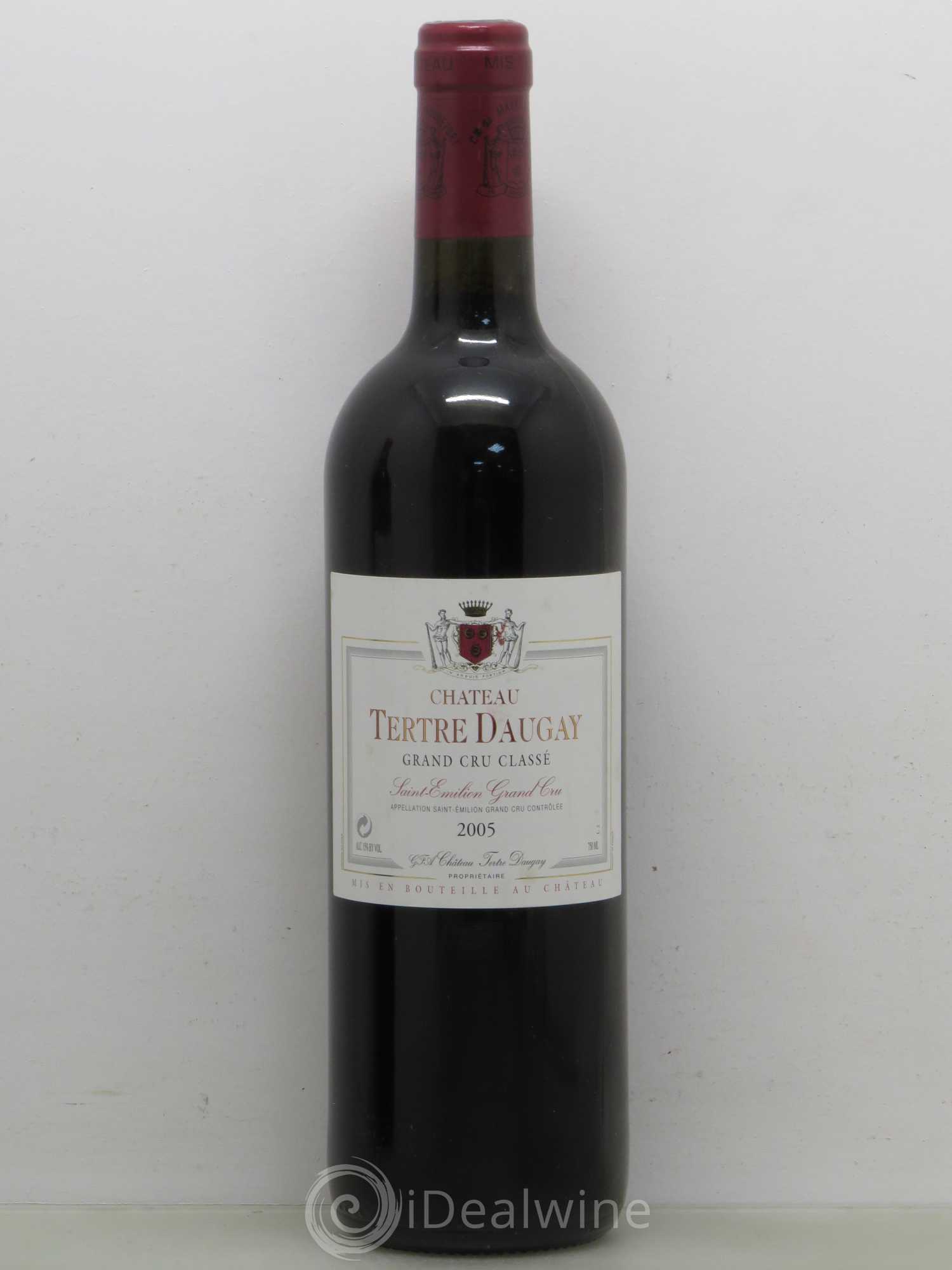 Château Tertre Daugay Grand Cru Classé 2005 - Lot de 1 bouteille - 0