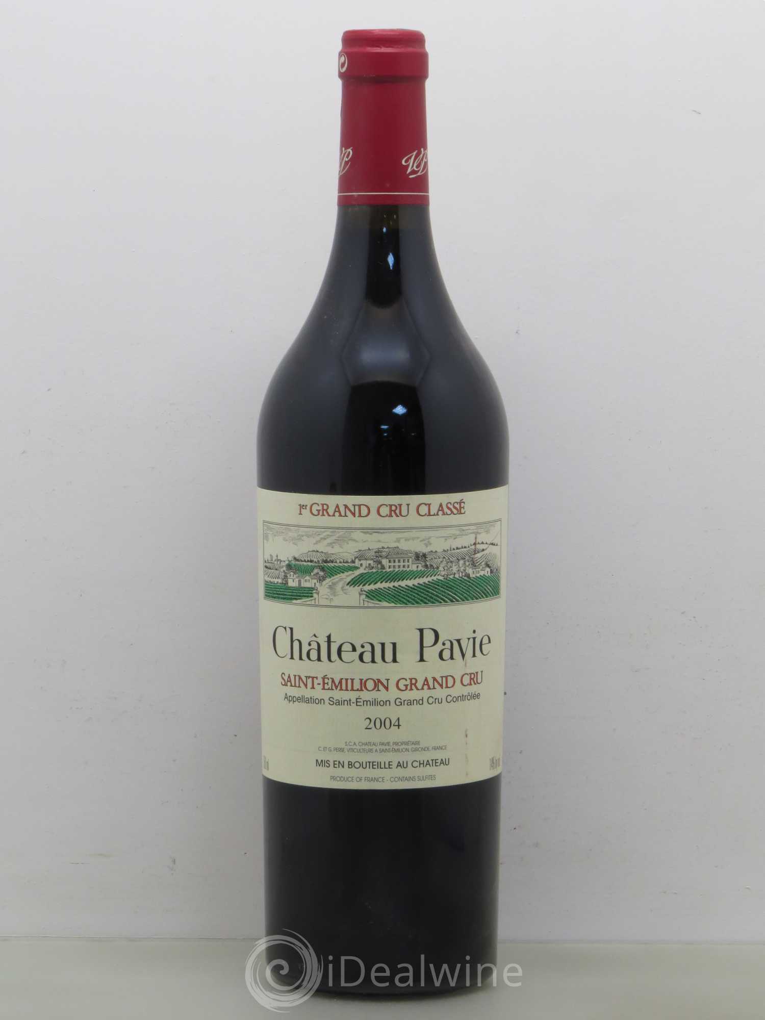 Château Pavie 1er Grand Cru Classé A 2004 - Lot de 1 bouteille - 0