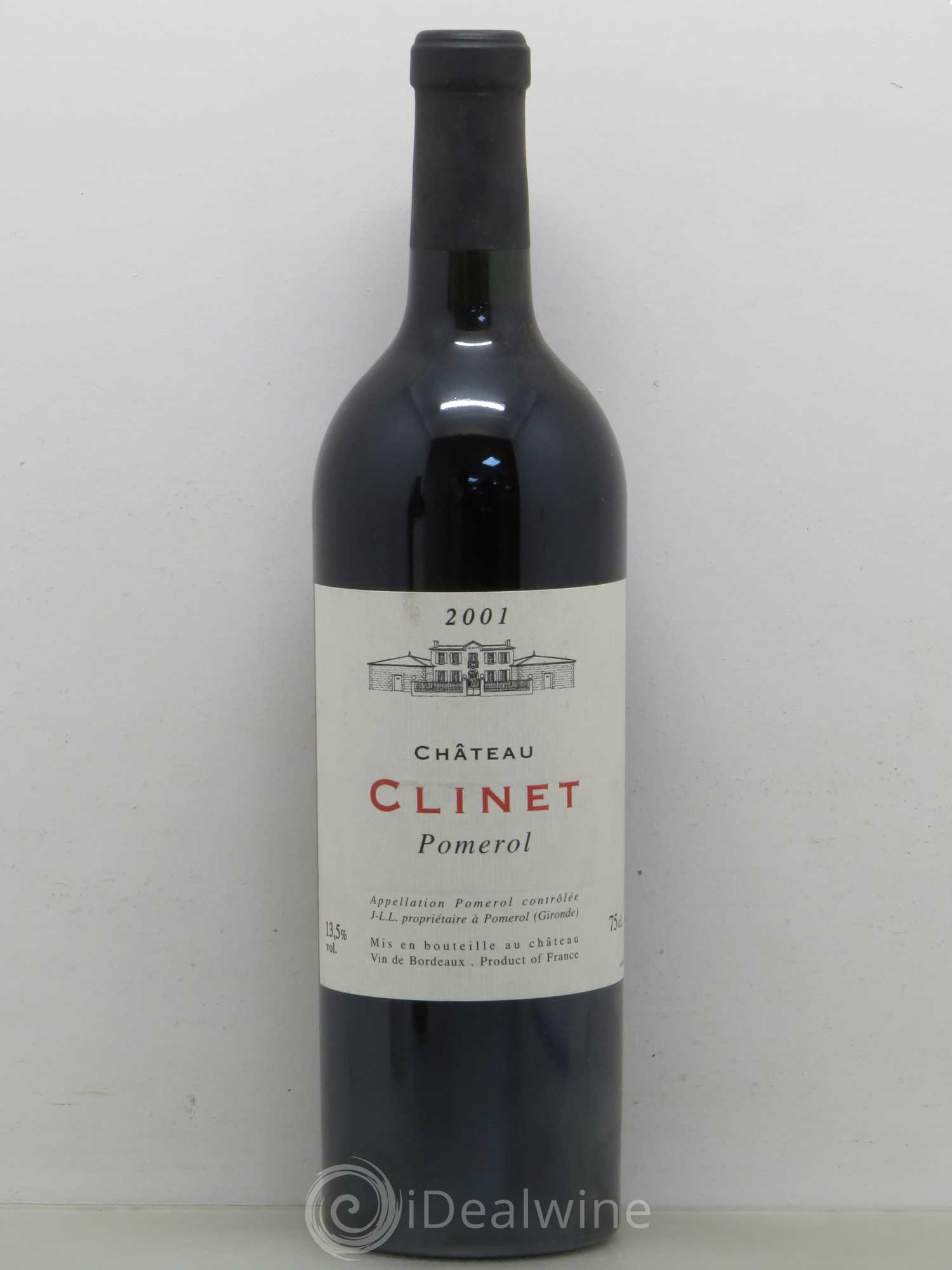 Château Clinet 2001 - Lot de 1 bouteille - 0