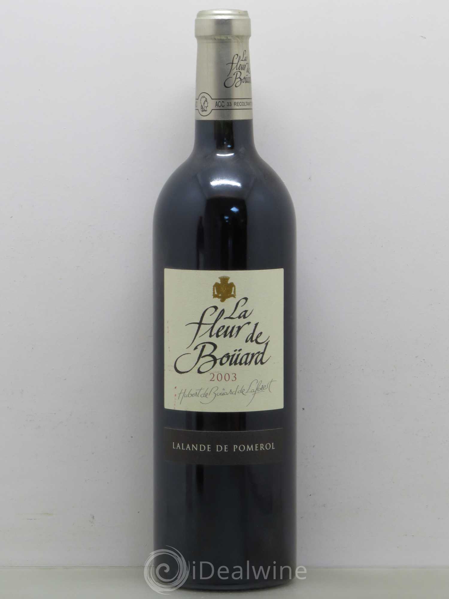 Château La Fleur de Boüard 2003 - Lot de 1 bouteille - 0