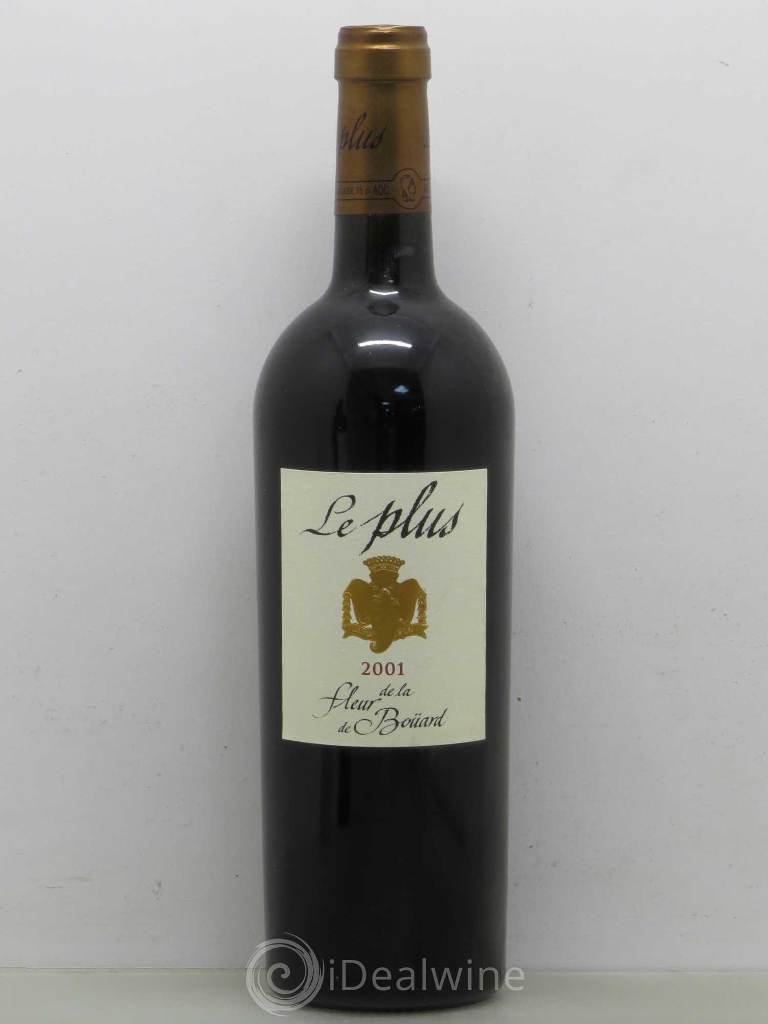 Bordeaux Le Plus de la Fleur de Bouard Lalande De Pomerol 2001 - Posten von 1 Flasche - 0