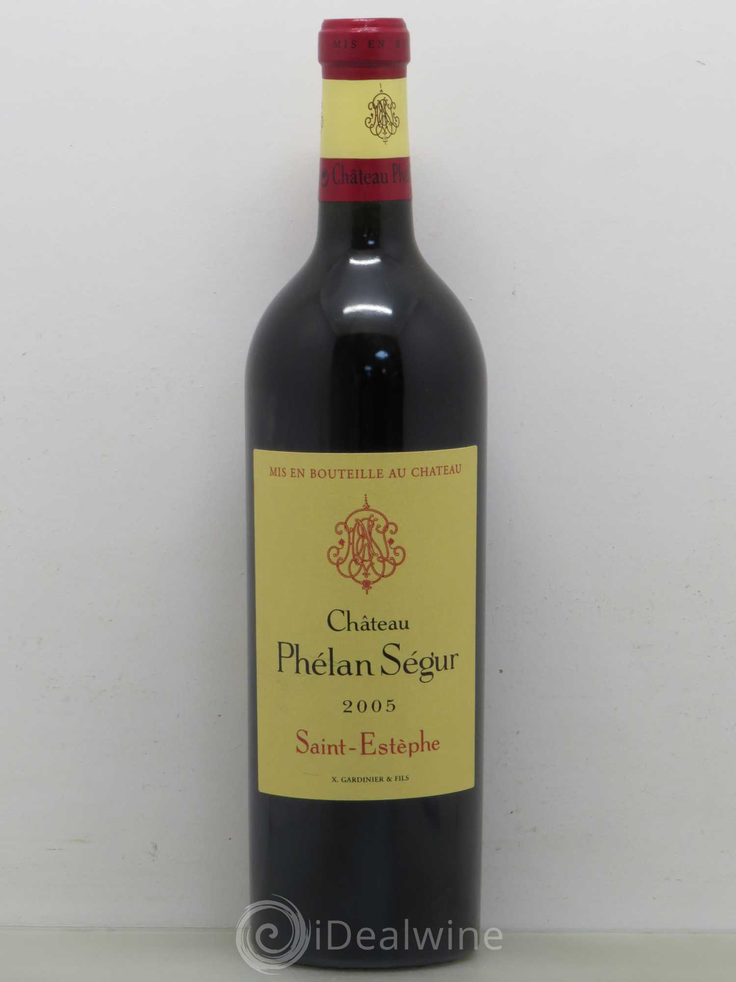 Château Phélan Ségur 2005 - Lot de 1 bouteille - 0