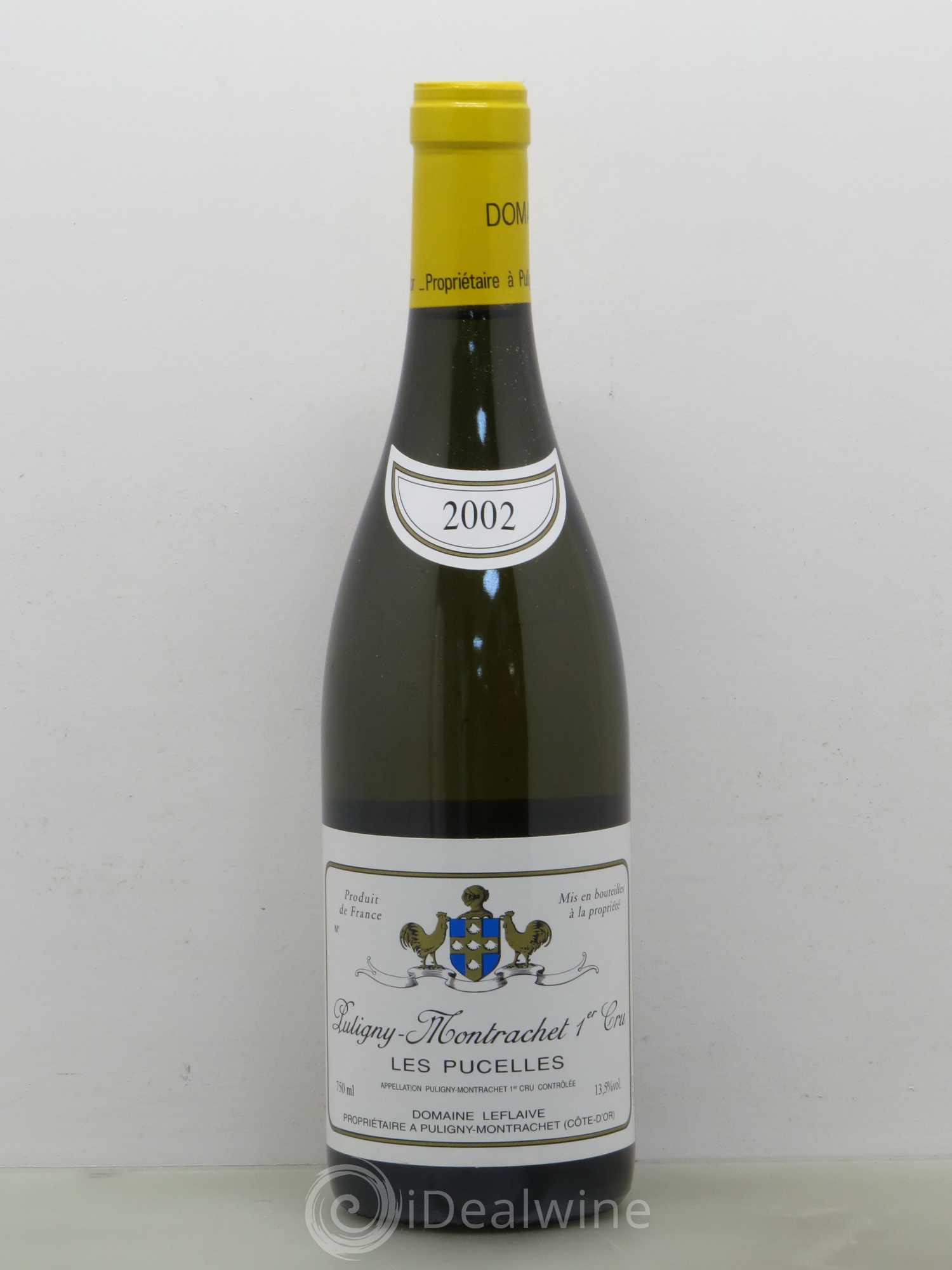 Puligny-Montrachet 1er Cru Les Pucelles Leflaive (Domaine) 2002 - Lot de 1 bouteille - 0