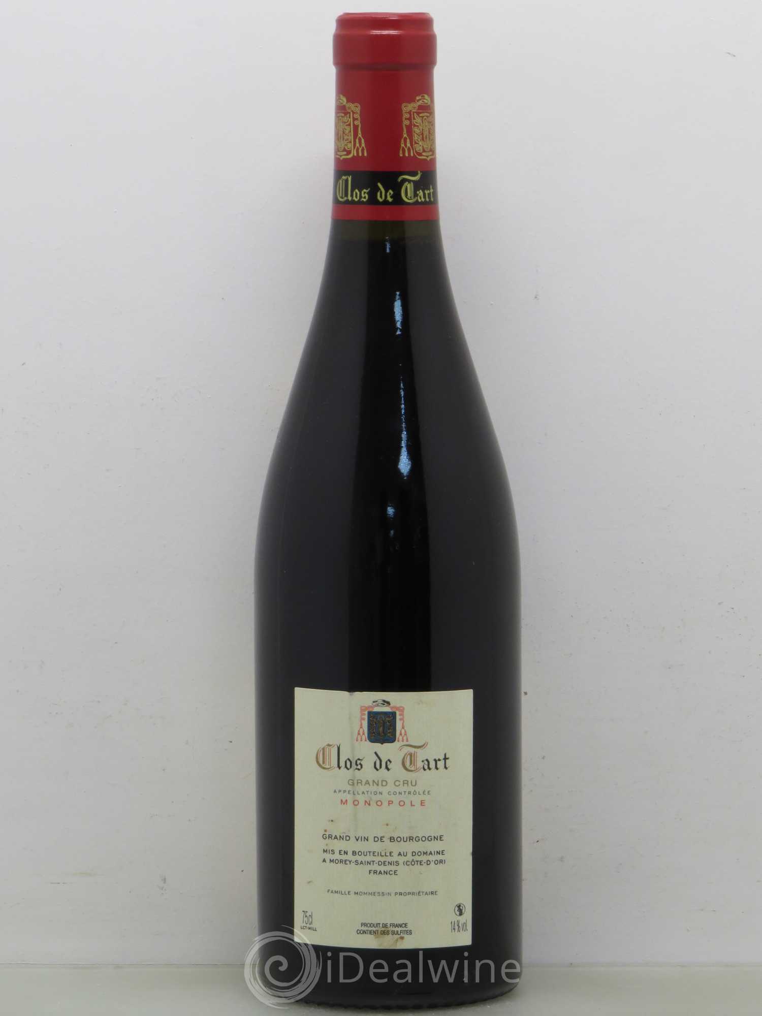 Clos de Tart Grand Cru Clos de Tart 2002 - Lot de 1 bouteille - 1