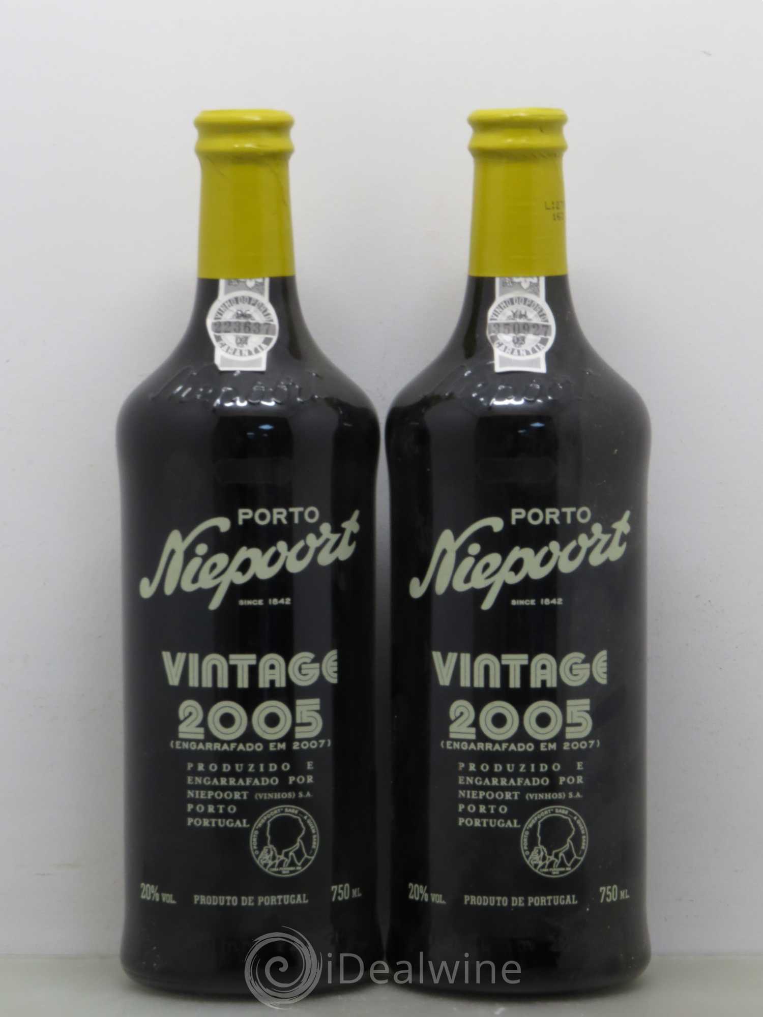 Porto Vintage Niepoort 2005 - Posten von 2 Flaschen - 0