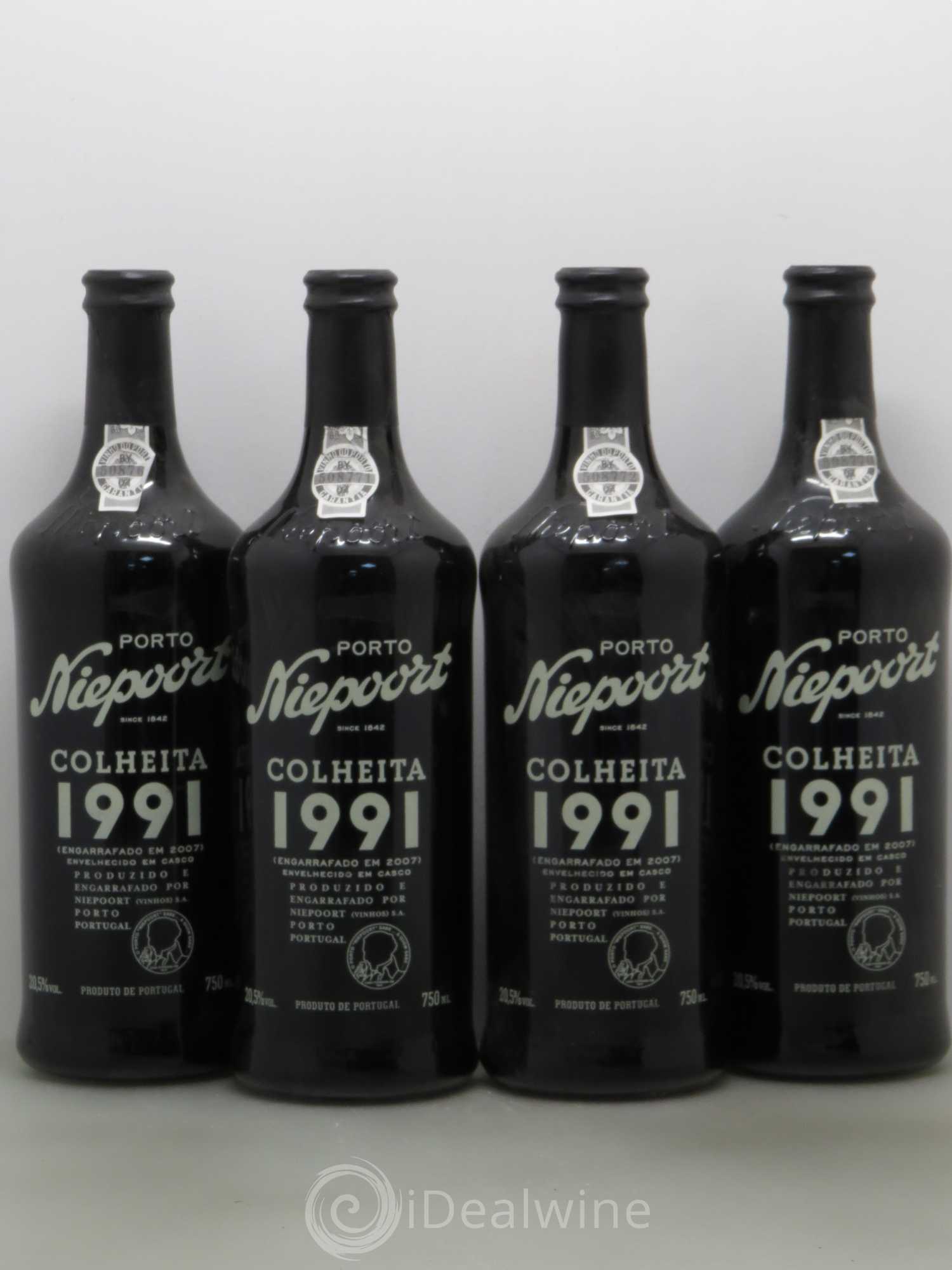Porto colheita 1991 Niepoort 1991 - Posten von 4 Flaschen - 0