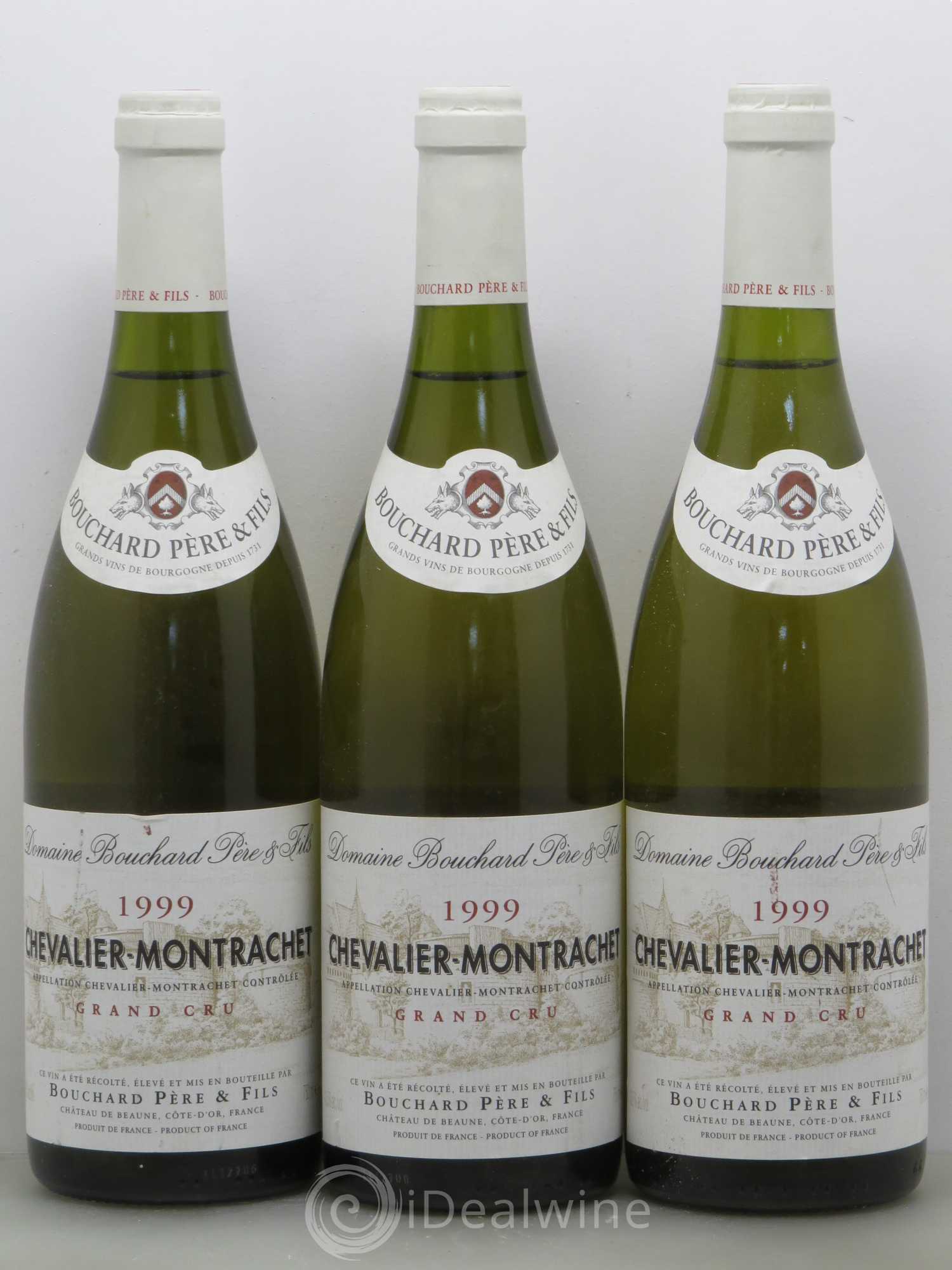 Chevalier-Montrachet Grand Cru Bouchard Père & Fils 1999 - Lot de 3 bouteilles - 0