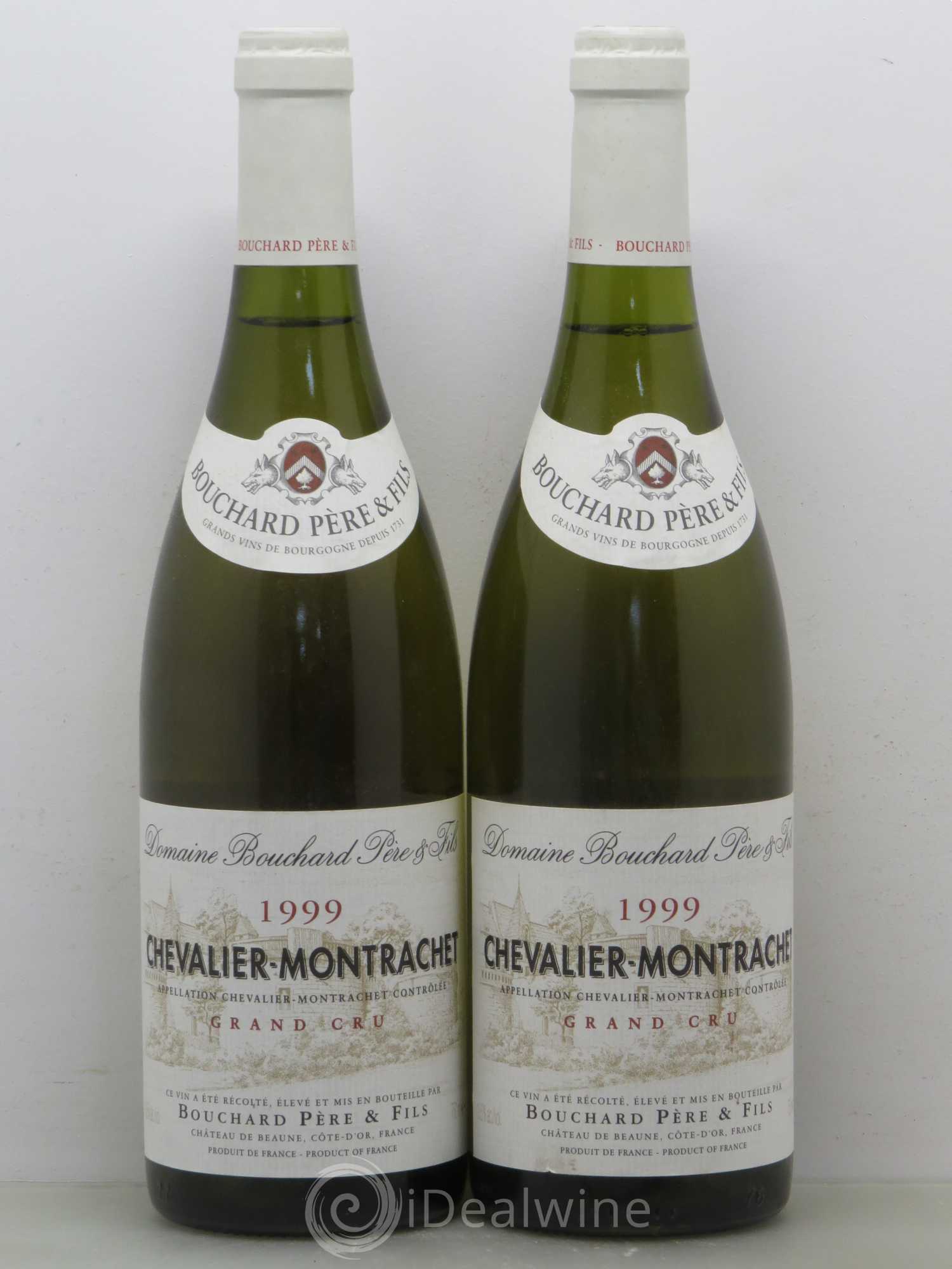 Chevalier-Montrachet Grand Cru Bouchard Père & Fils 1999 - Lot de 2 bouteilles - 0