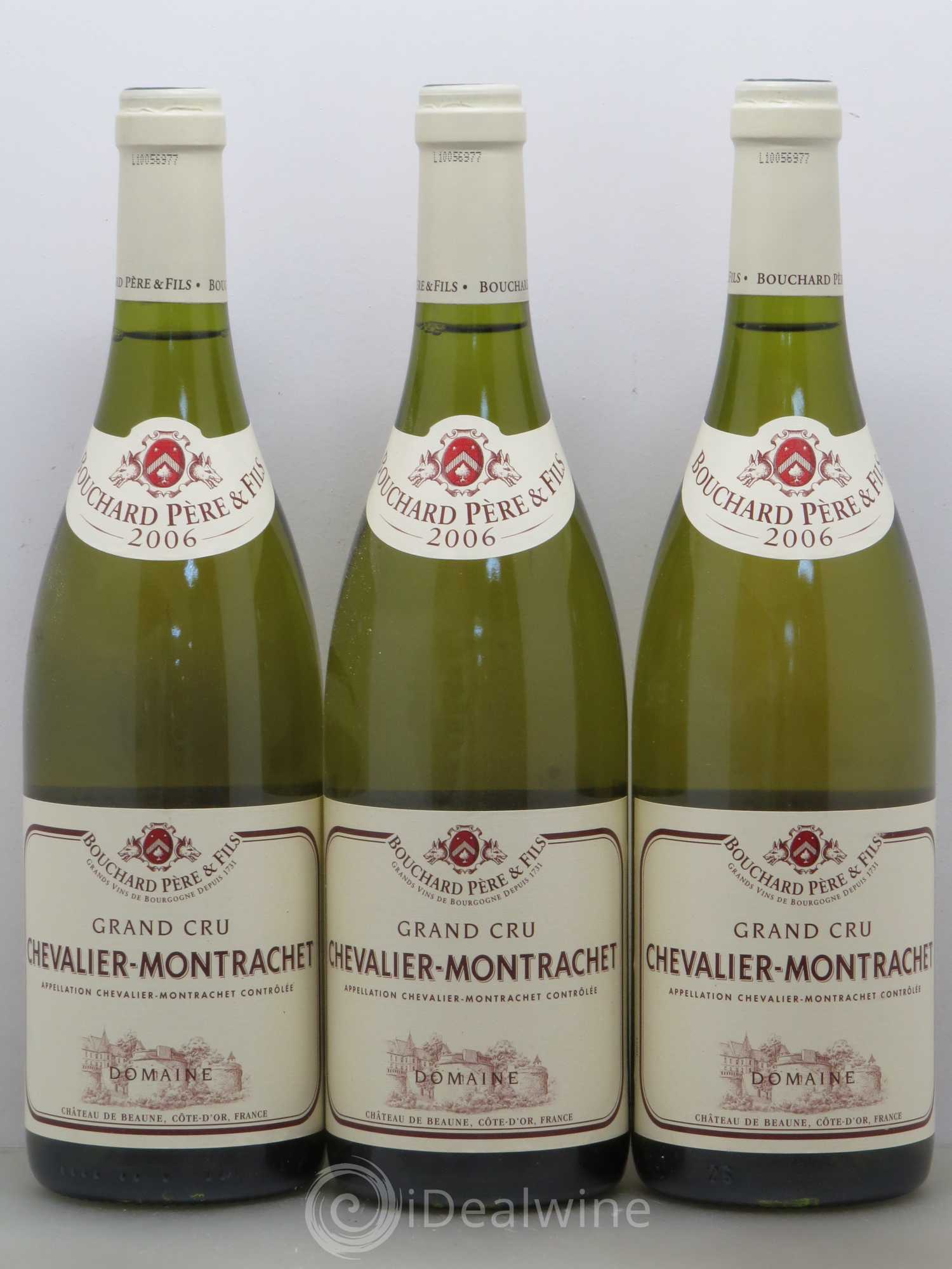 Chevalier-Montrachet Grand Cru Bouchard Père & Fils 2006 - Lot de 3 bouteilles - 0