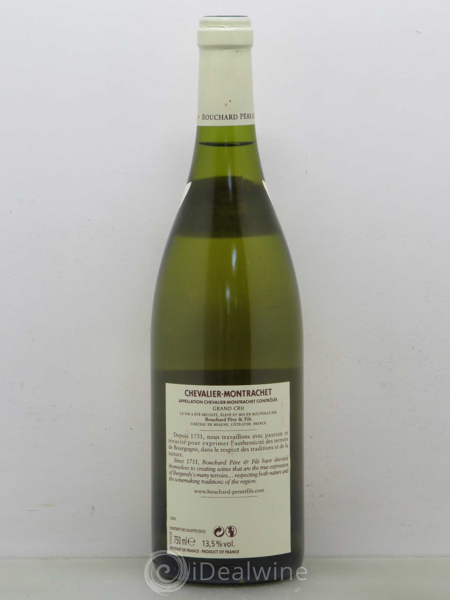 Chevalier-Montrachet Grand Cru Bouchard Père & Fils 2006 - Lot de 1 bouteille - 1