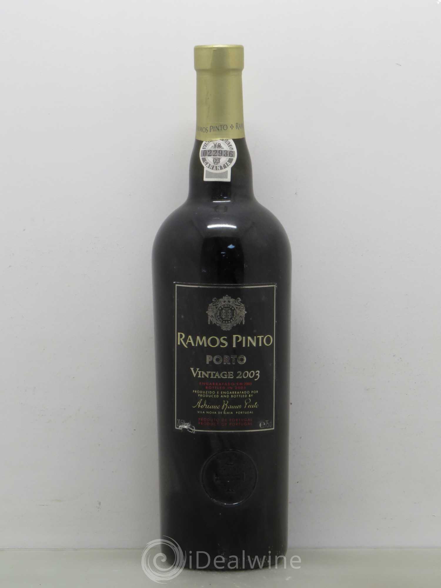 Porto Vintage Ramos Pinto 2003 - Posten von 1 Flasche - 0