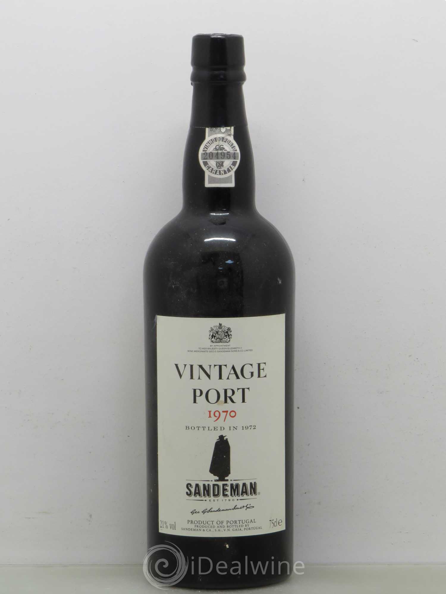 Porto Vintage Sandeman 1970 - Posten von 1 Flasche - 0