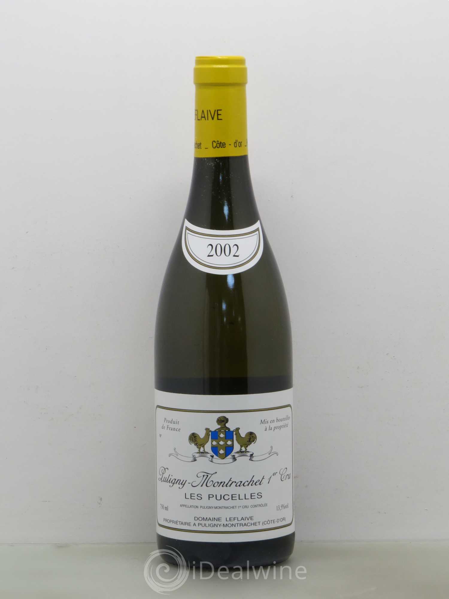 Puligny-Montrachet 1er Cru Les Pucelles Leflaive (Domaine) 2002 - Lot de 1 bouteille - 0
