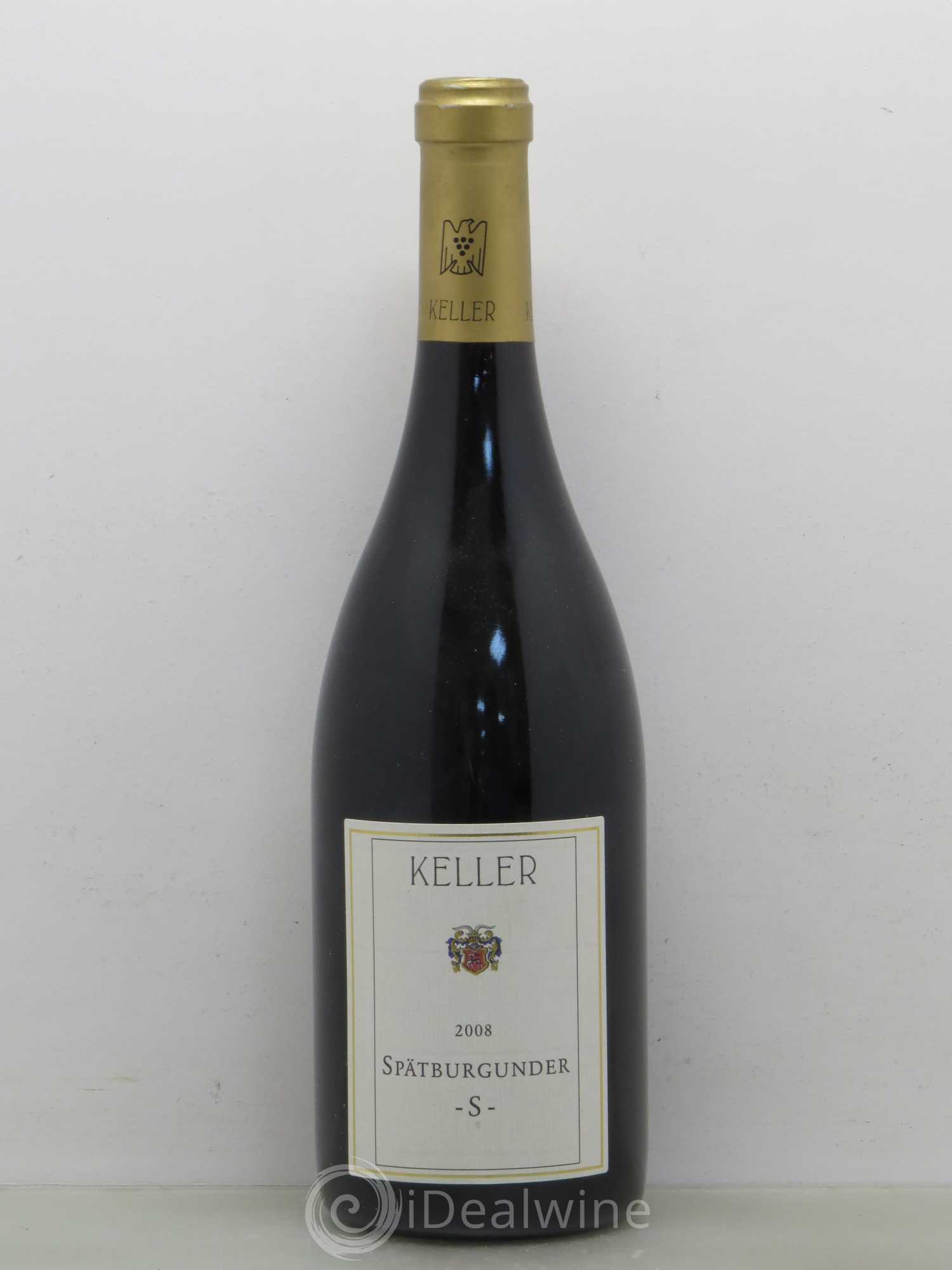 Allemagne Spätburgunder S Spätburgunder Trocken Rheinessen Keller 2008 - Posten von 1 Flasche - 0