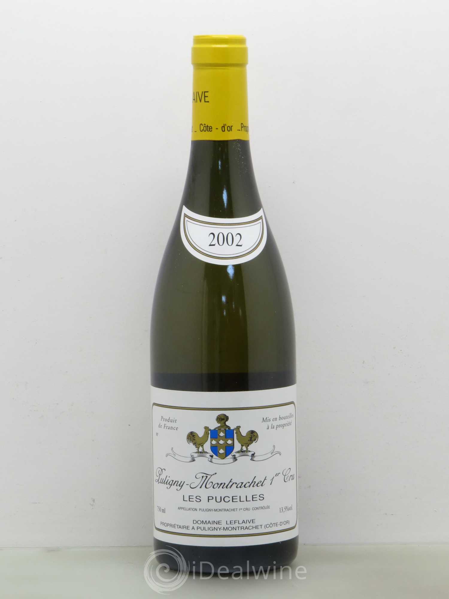 Puligny-Montrachet 1er Cru Les Pucelles Leflaive (Domaine) 2002 - Lot de 1 bouteille - 0
