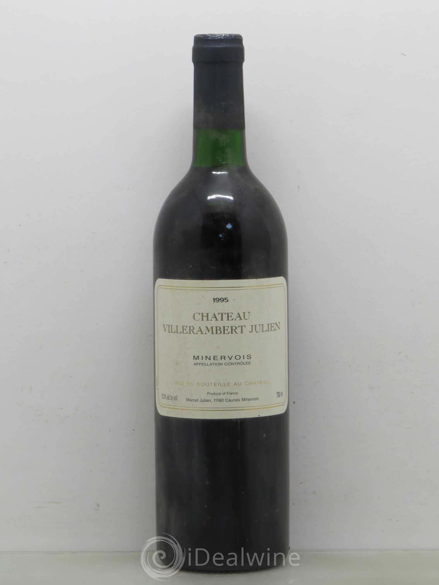 Minervois Villerambert Julien 1995 - Posten von 1 Flasche - 0