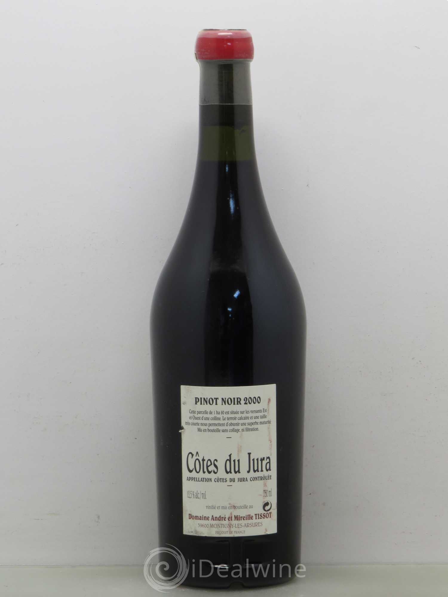Côtes du Jura En Barberon Bénédicte et Stéphane Tissot 2000 - Lot de 1 bouteille - 1