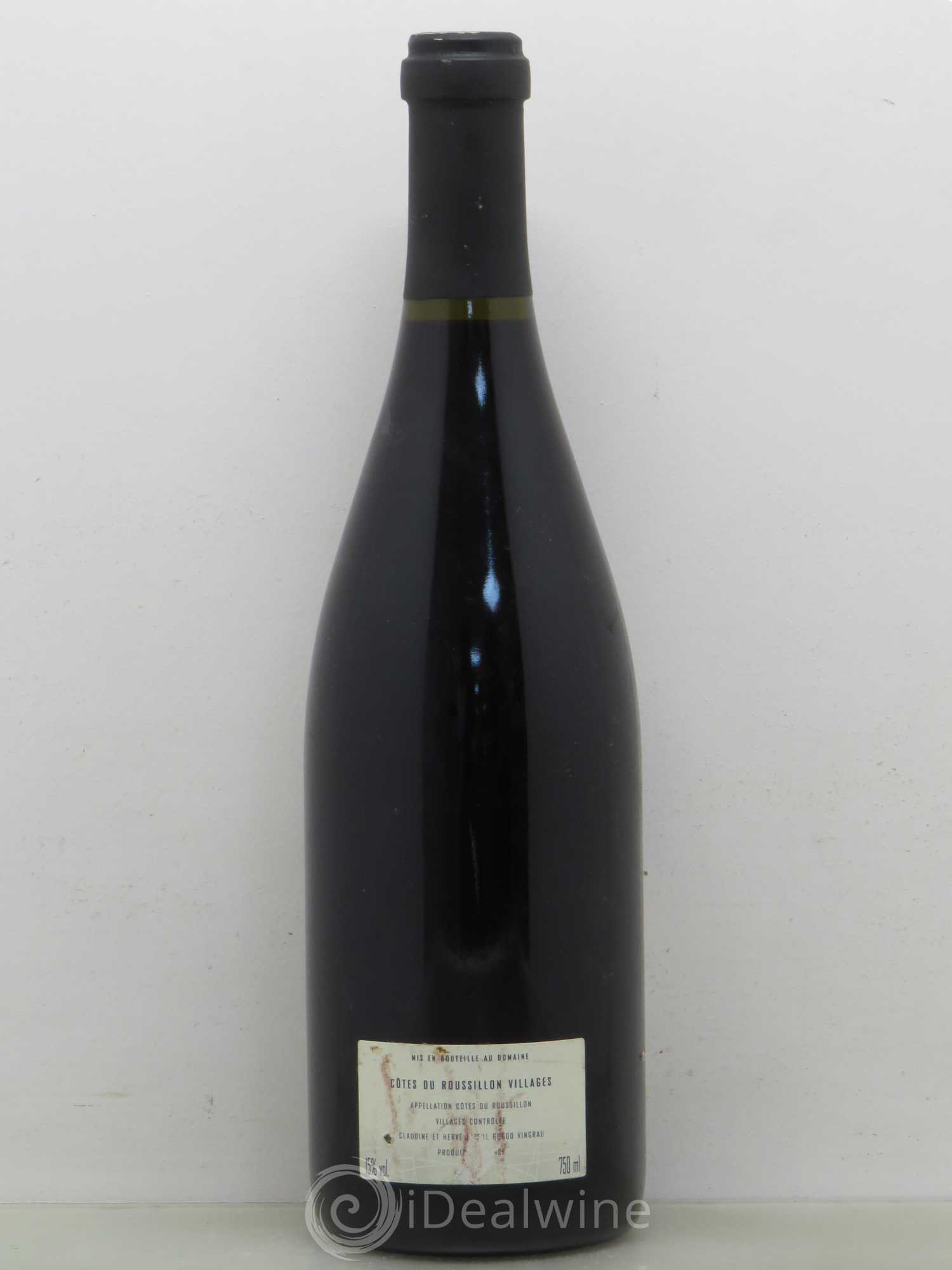 Côtes du Roussillon Villages Clos des Fées La Petite Sibérie Hervé Bizeul 2001 - Lot de 1 bouteille - 1