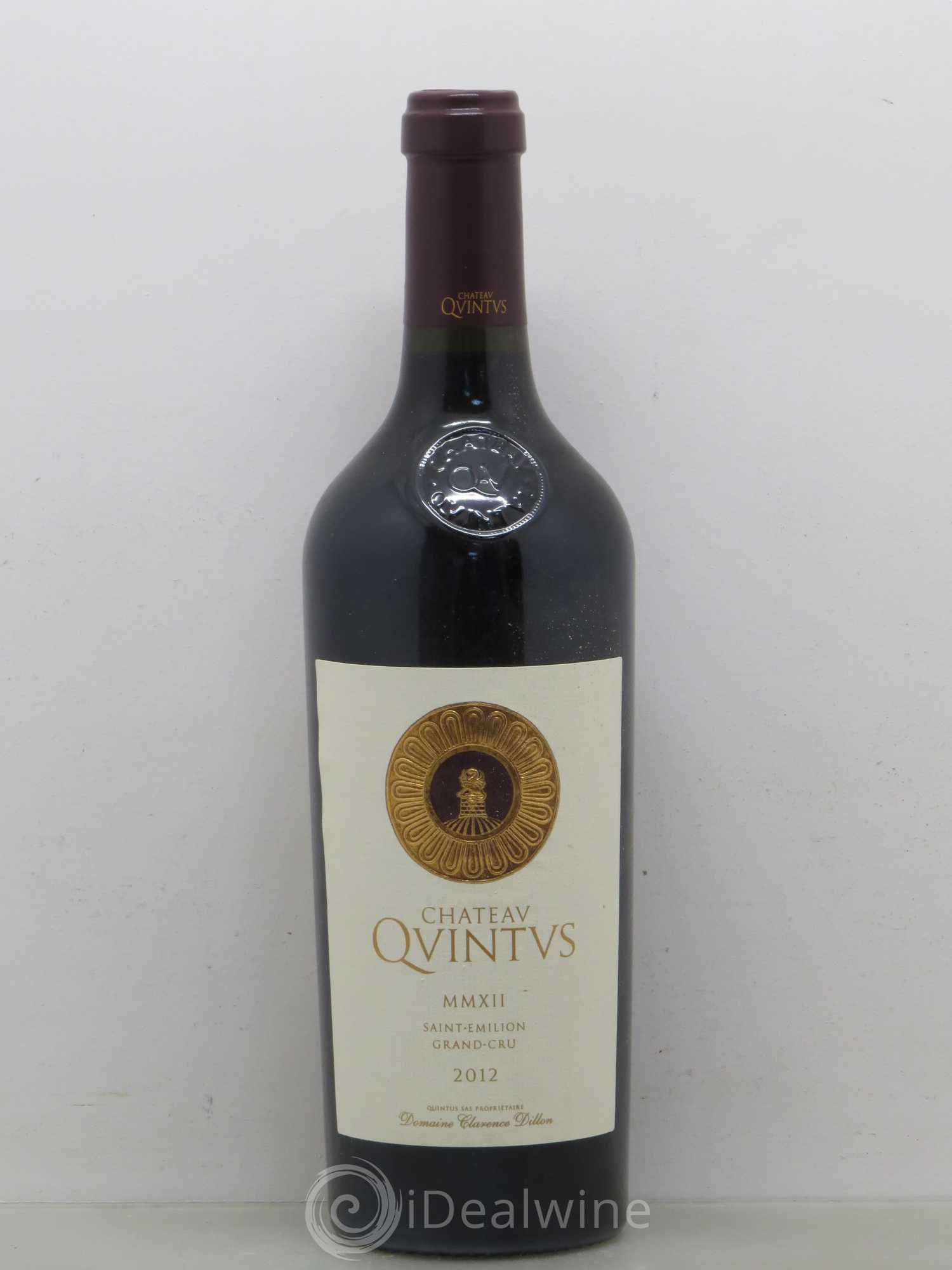 Château Quintus Grand Cru Saint Emilion Grand Cru 2012 - Posten von 1 Flasche - 0