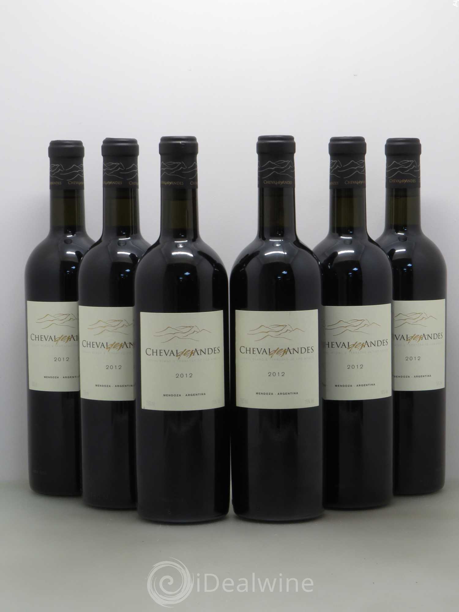 Mendoza Cheval des Andes 2012 - Lot de 6 bouteilles - 0