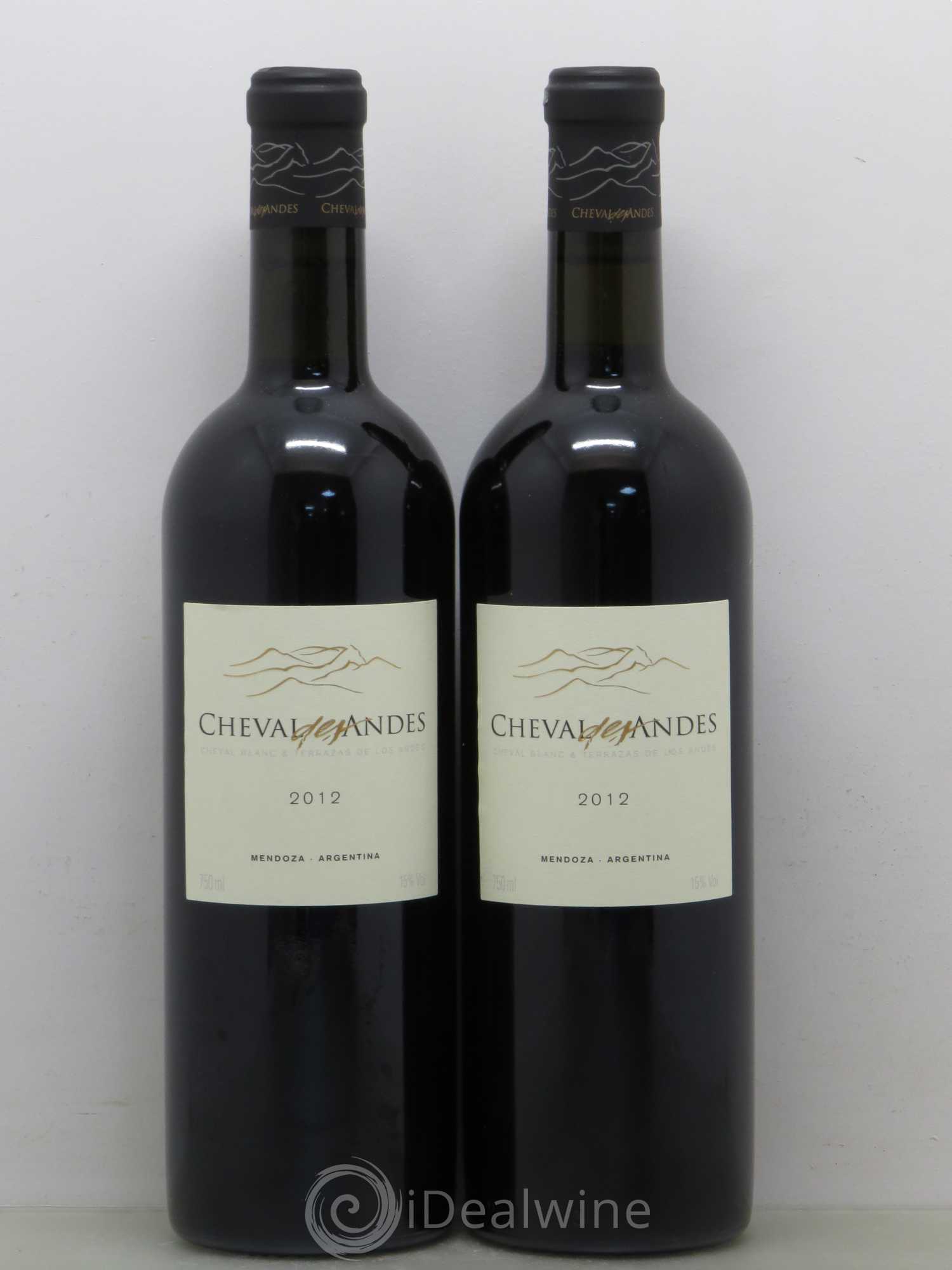 Mendoza Cheval des Andes 2012 - Lot de 2 bouteilles - 0