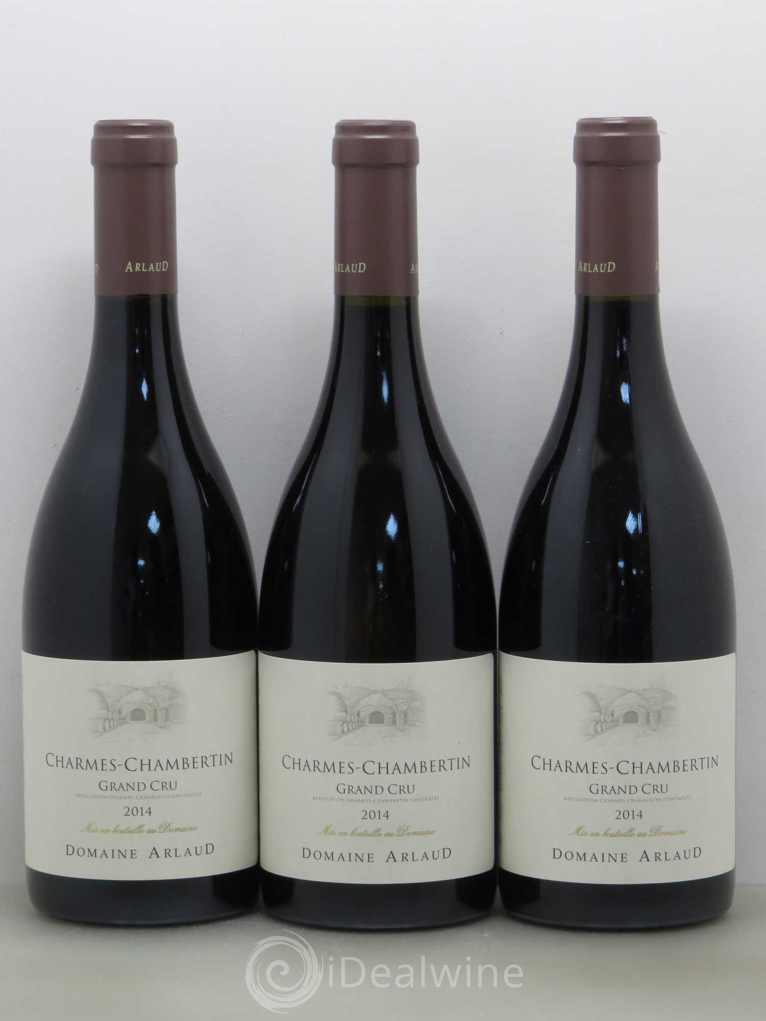 Charmes-Chambertin Grand Cru Arlaud 2014 - Lot de 3 bouteilles - 0