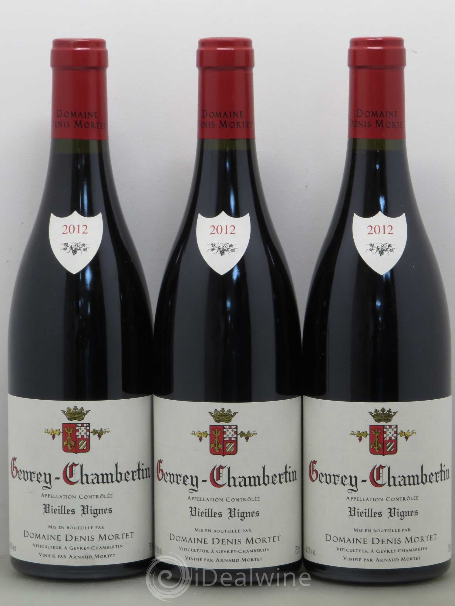 Gevrey-Chambertin Vieilles vignes Denis Mortet (Domaine) 2012 - Lot de 6 bouteilles - 2