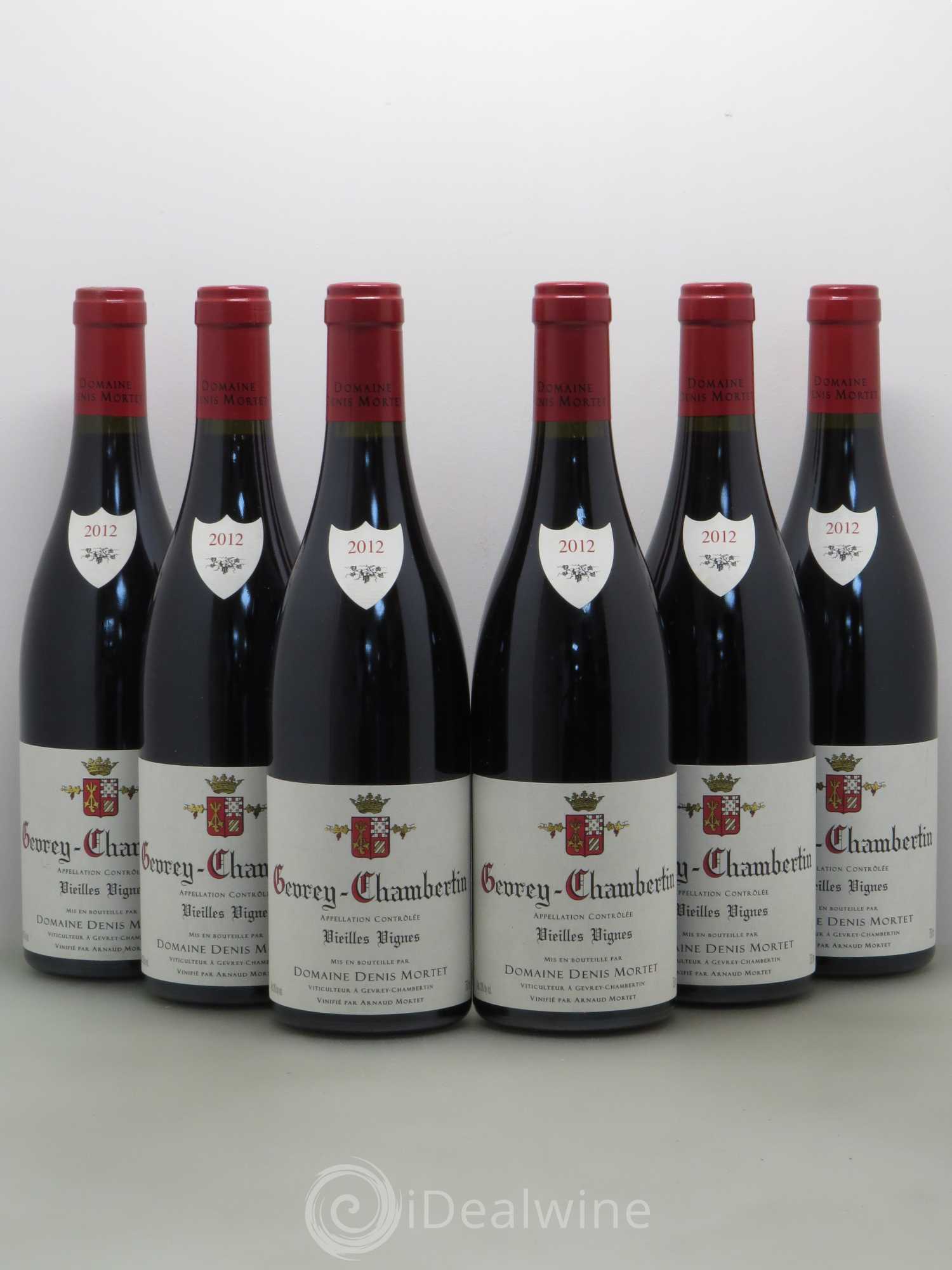 Gevrey-Chambertin Vieilles vignes Denis Mortet (Domaine) 2012 - Lot de 6 bouteilles - 0
